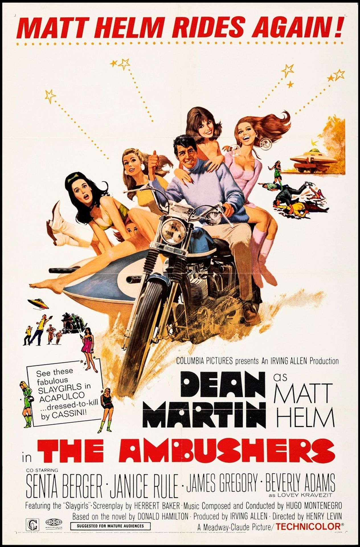 The Ambushers by Robert McGinnis