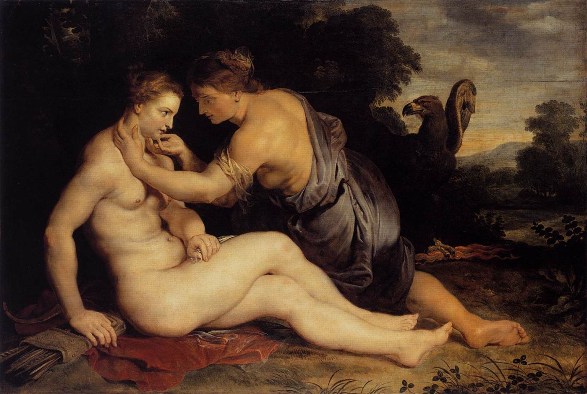 Jupiter and Callisto by Peter Paul Rubens