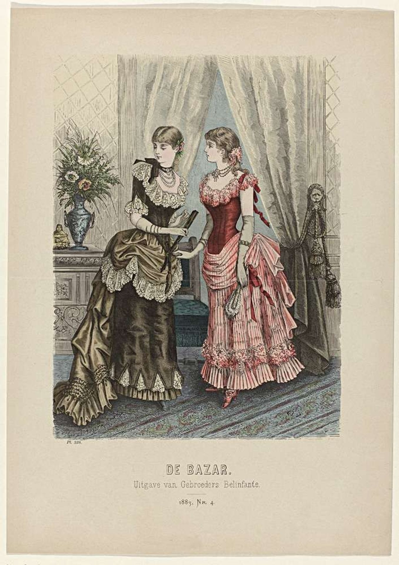 De Bazar, 1883, Nr. 4, Pl. 528 by Anonymous