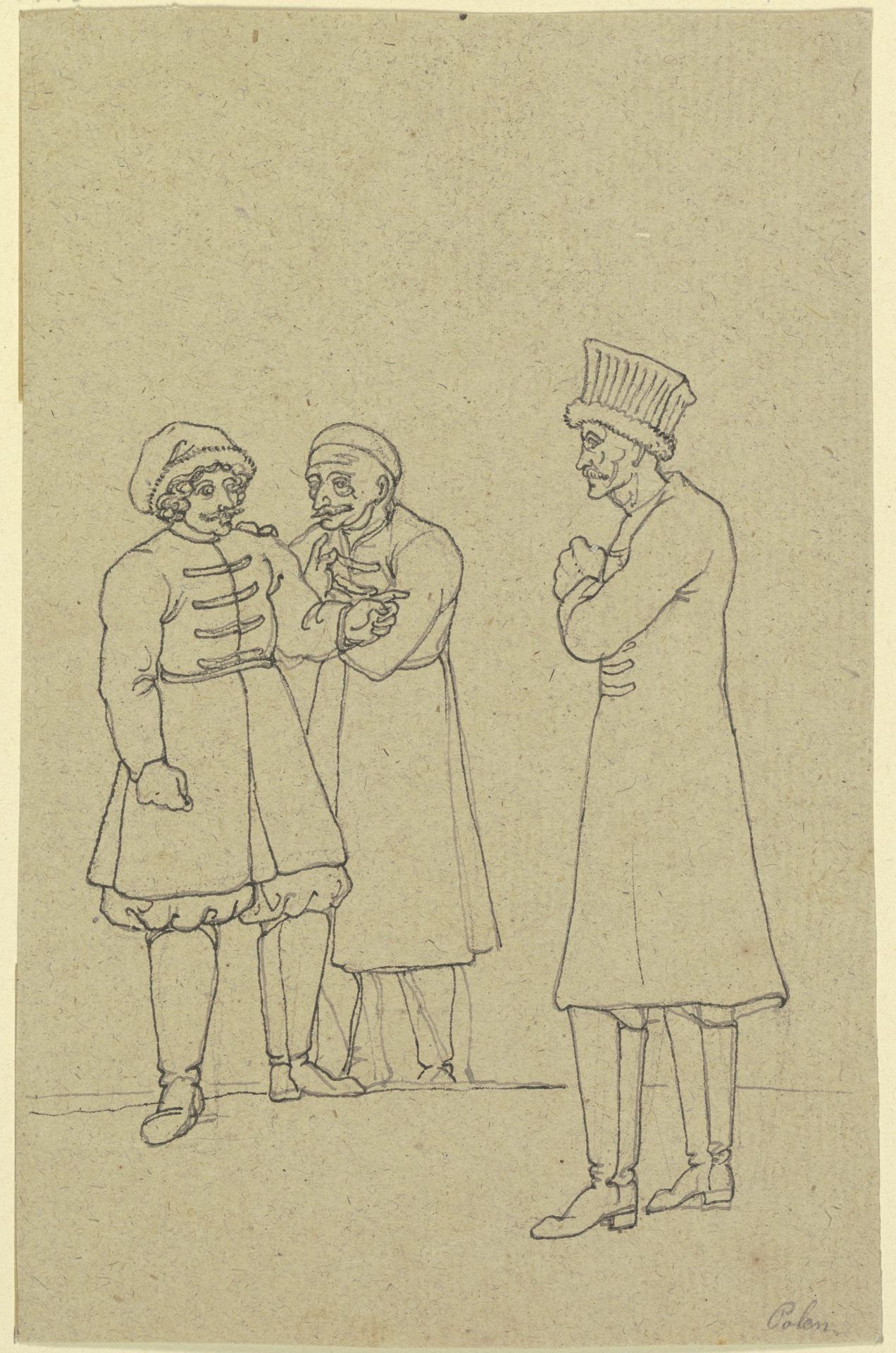 Three poles by Franz Pforr
