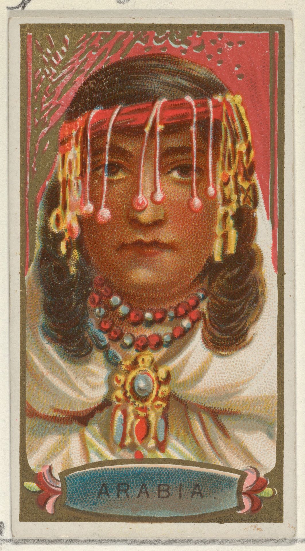 Arabia, from the Types of All Nations series (N24) for Allen & Ginter Cigarettes by Allen & Ginter