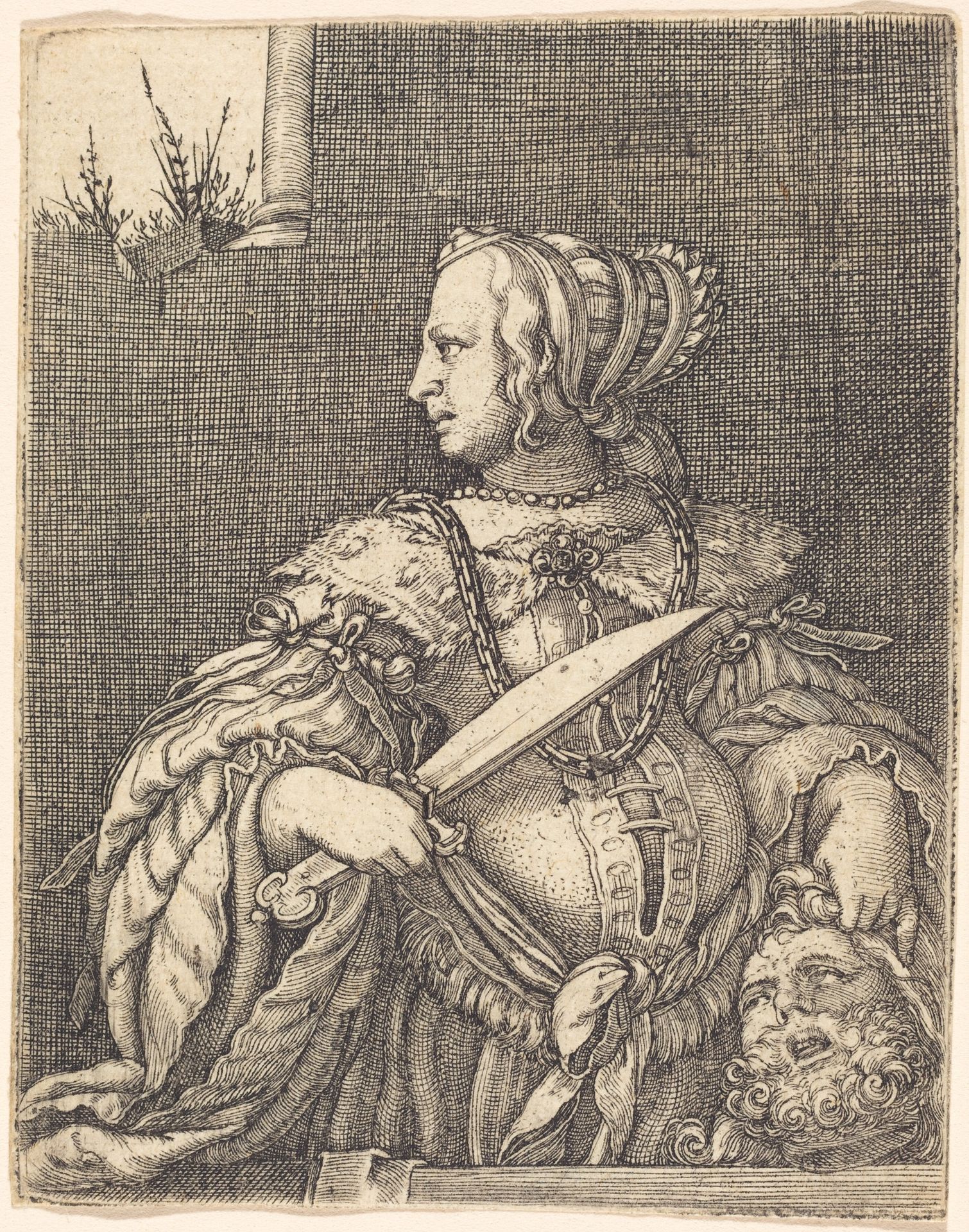 Judith with the Head of Holofernes by Barthel Beham