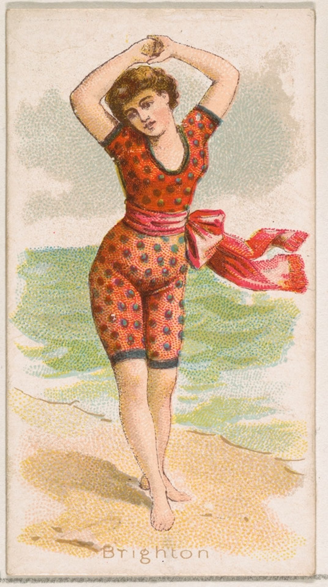 Brighton, from the Fancy Bathers series (N187) issued by Wm. S. Kimball & Co. by William S. Kimball & Company