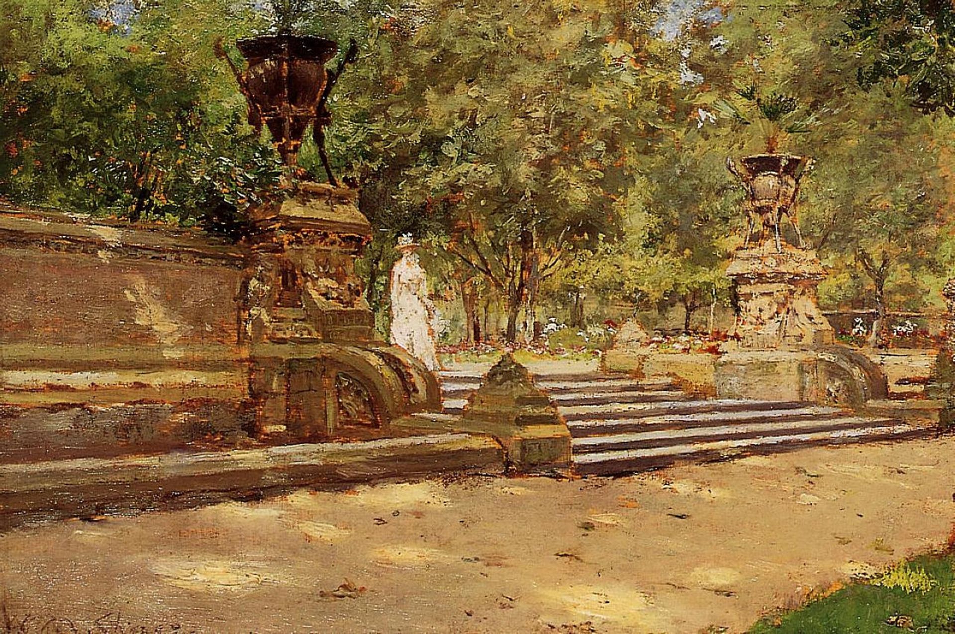 Prospect Park, Brooklyn 02 by William Merritt Chase