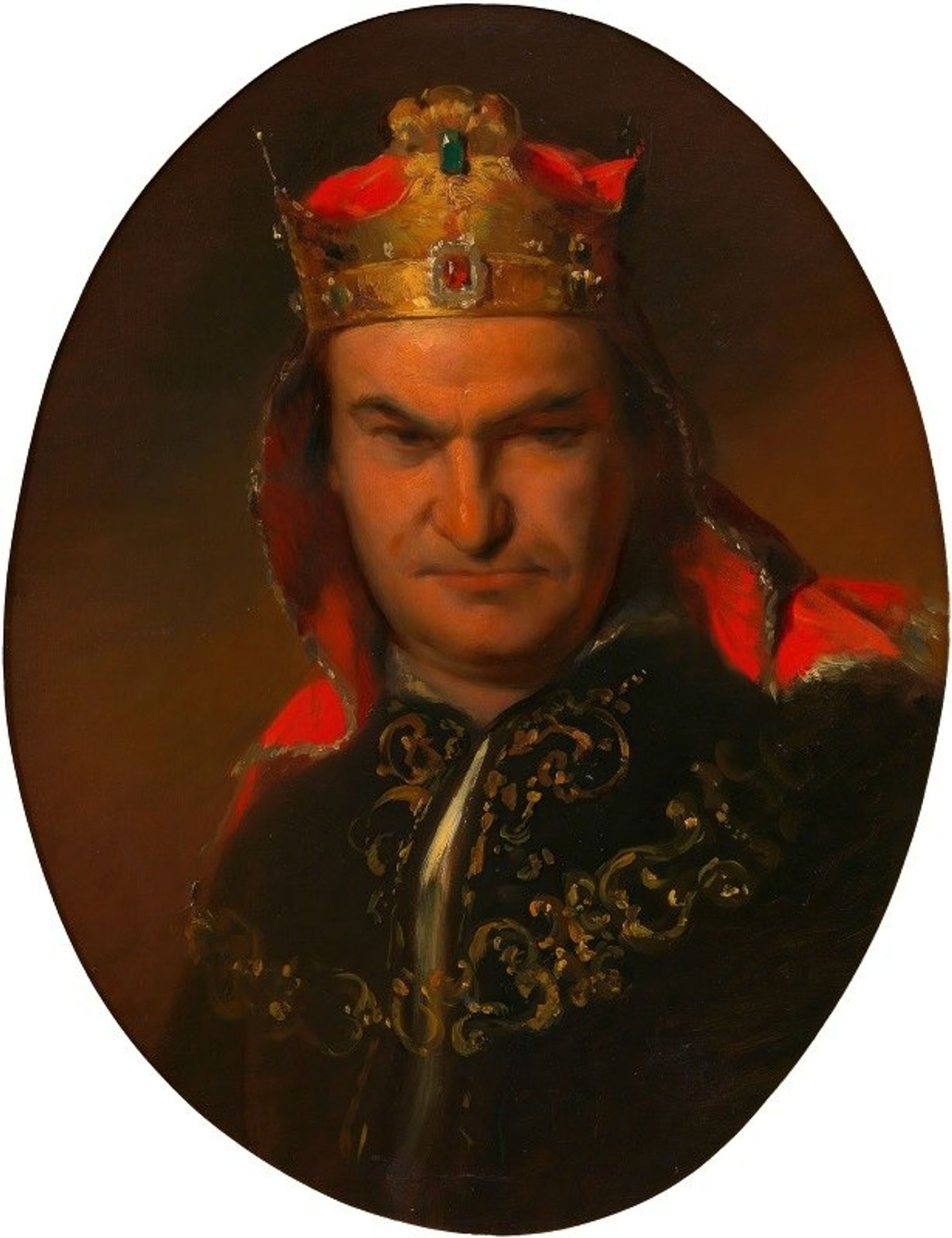 Boguwil Dawison als Richard III by Friedrich von Amerling