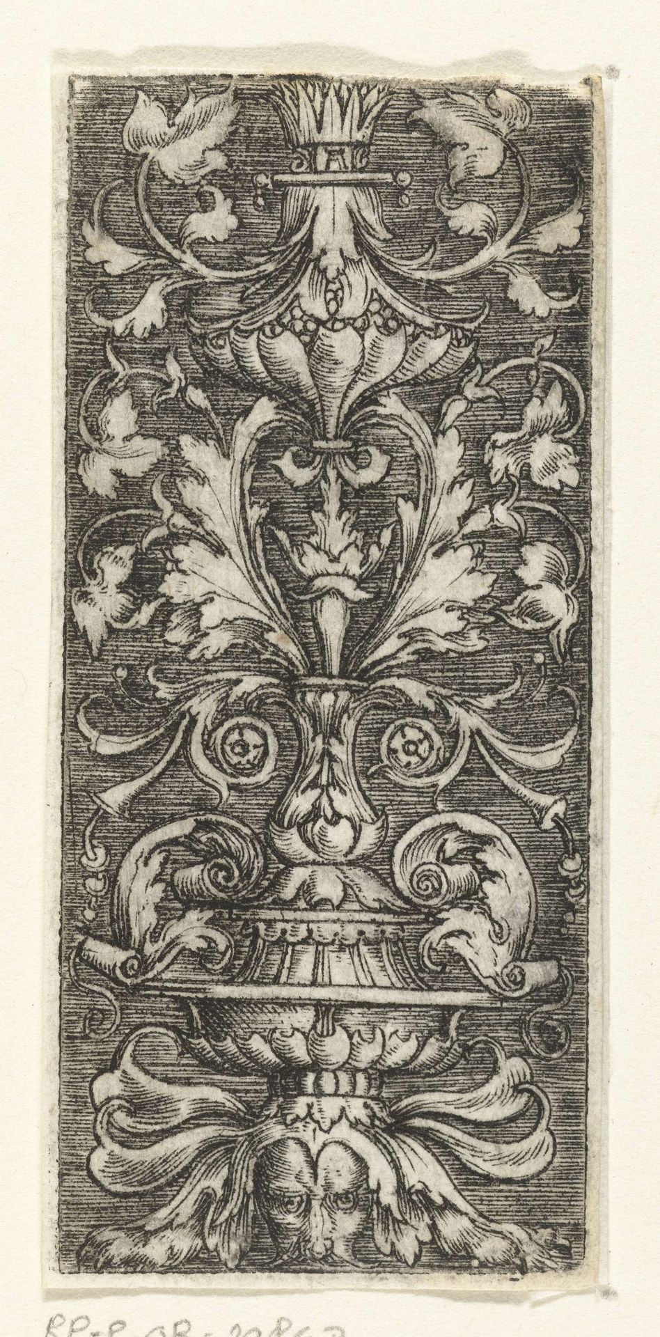 Kandelaber met bladranken by Albrecht Altdorfer