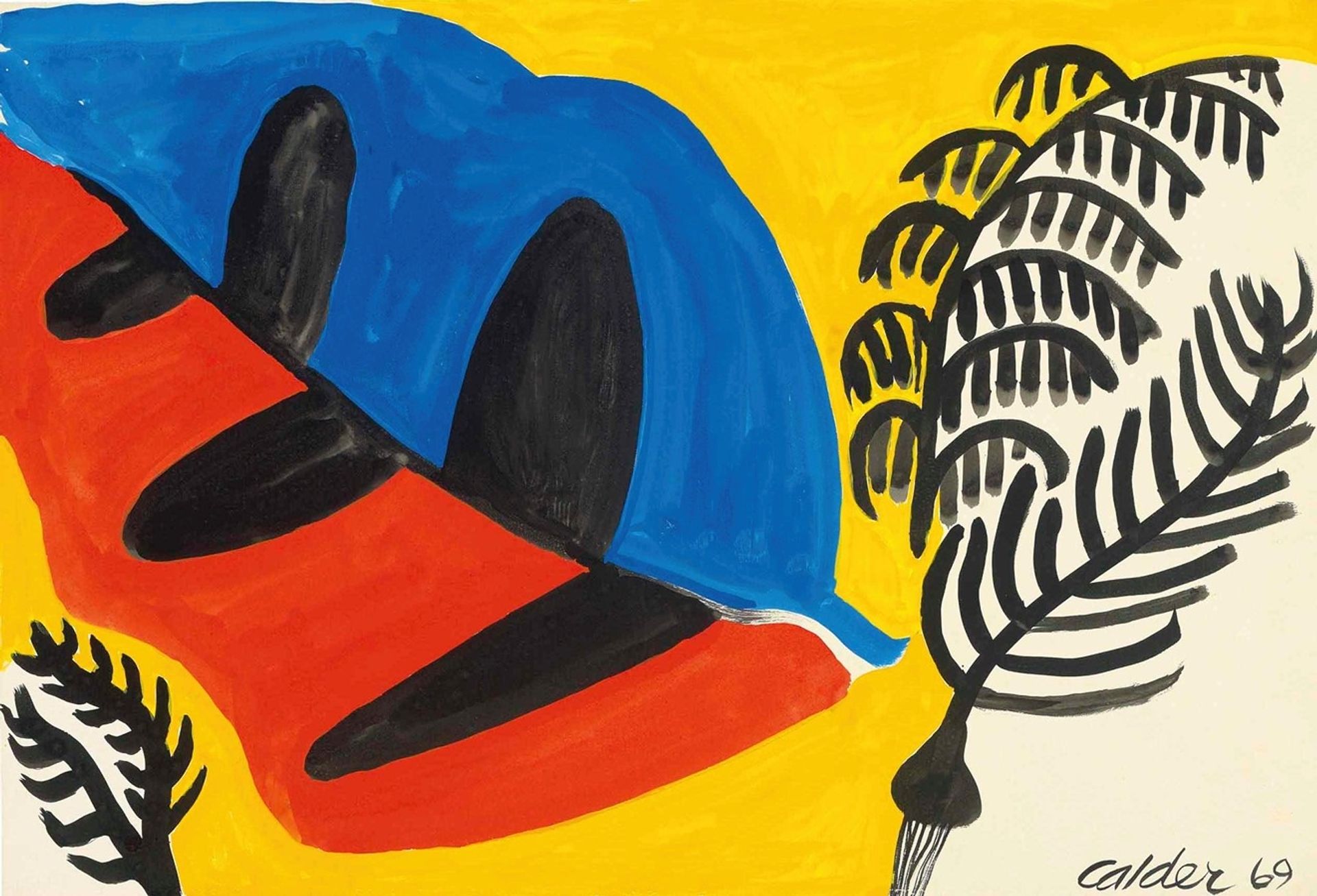 Paysage aquatique by Alexander Calder