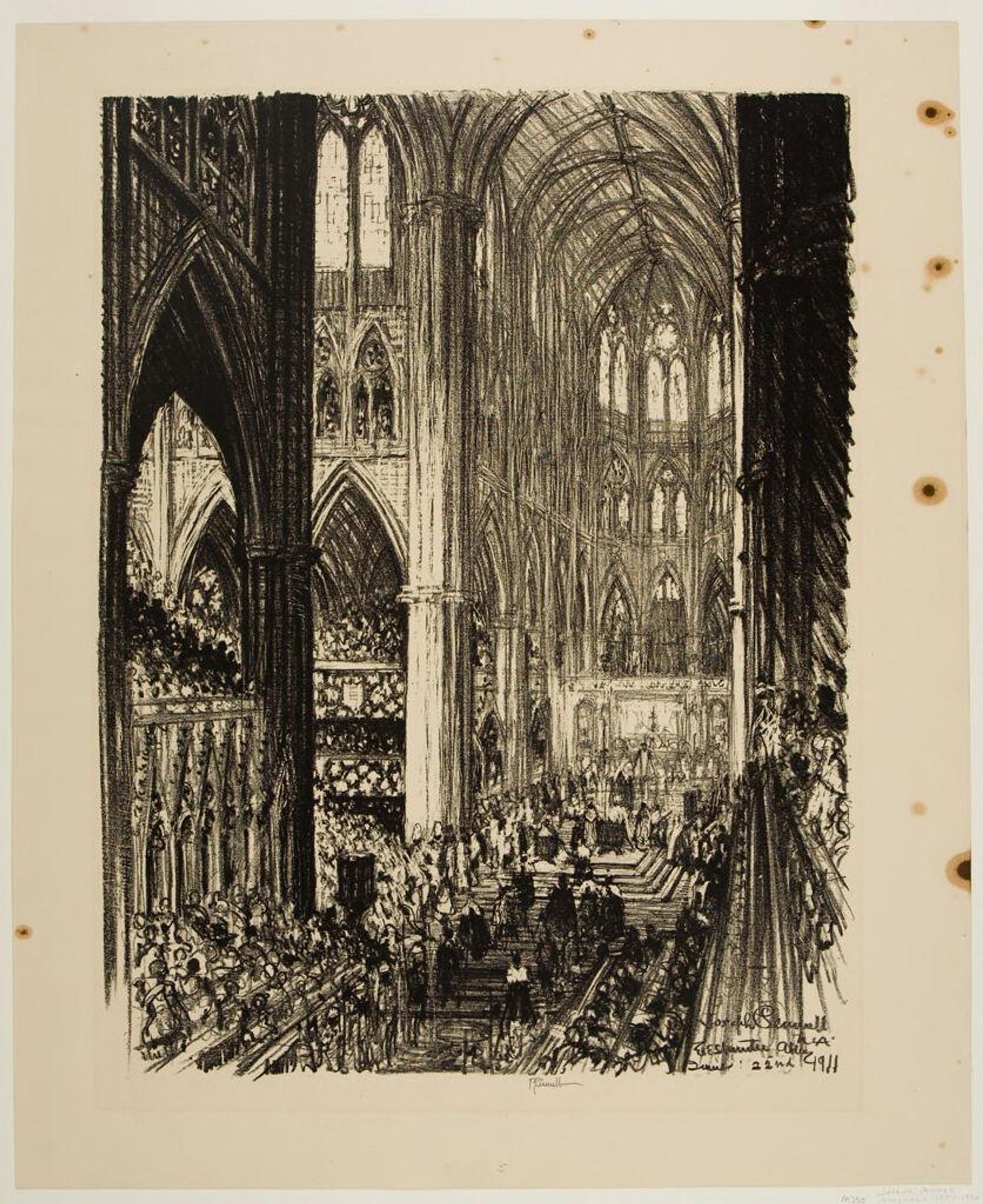 Coronation by Joseph Pennell