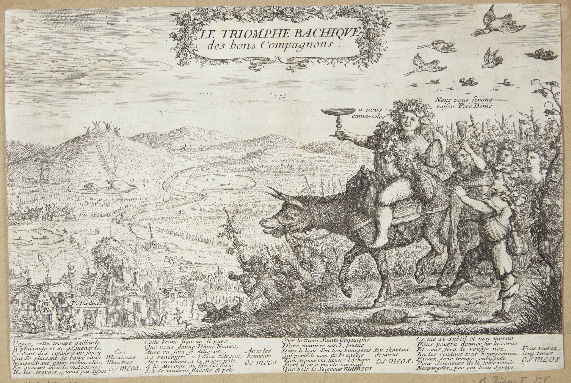 Bakkus' triumf by Albert Flamen