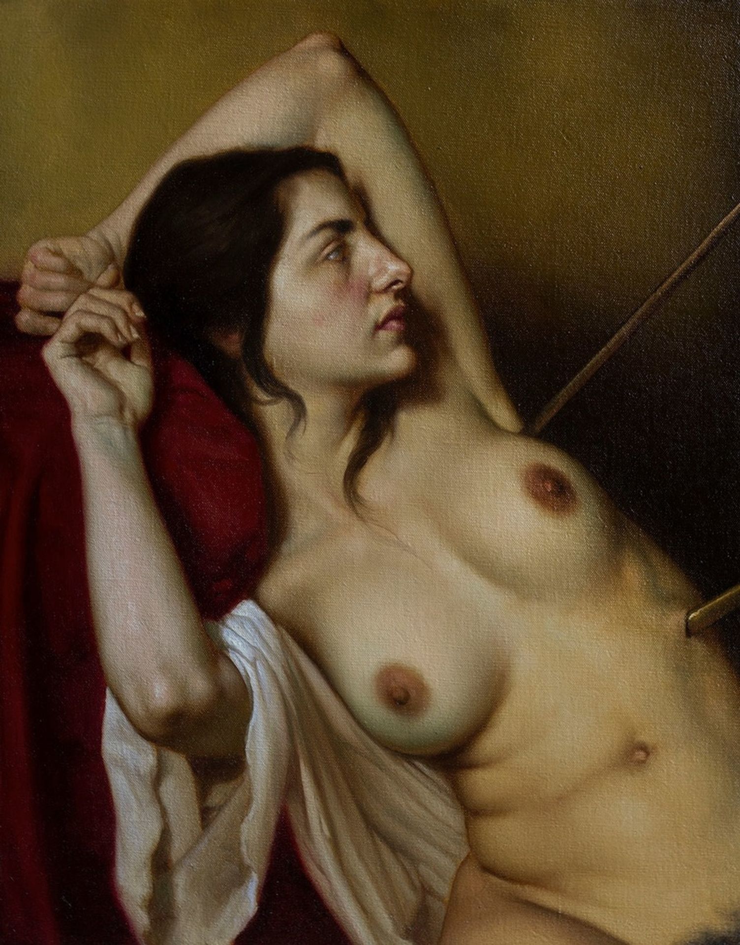 Giovane Vergine E Martire by Roberto Ferri