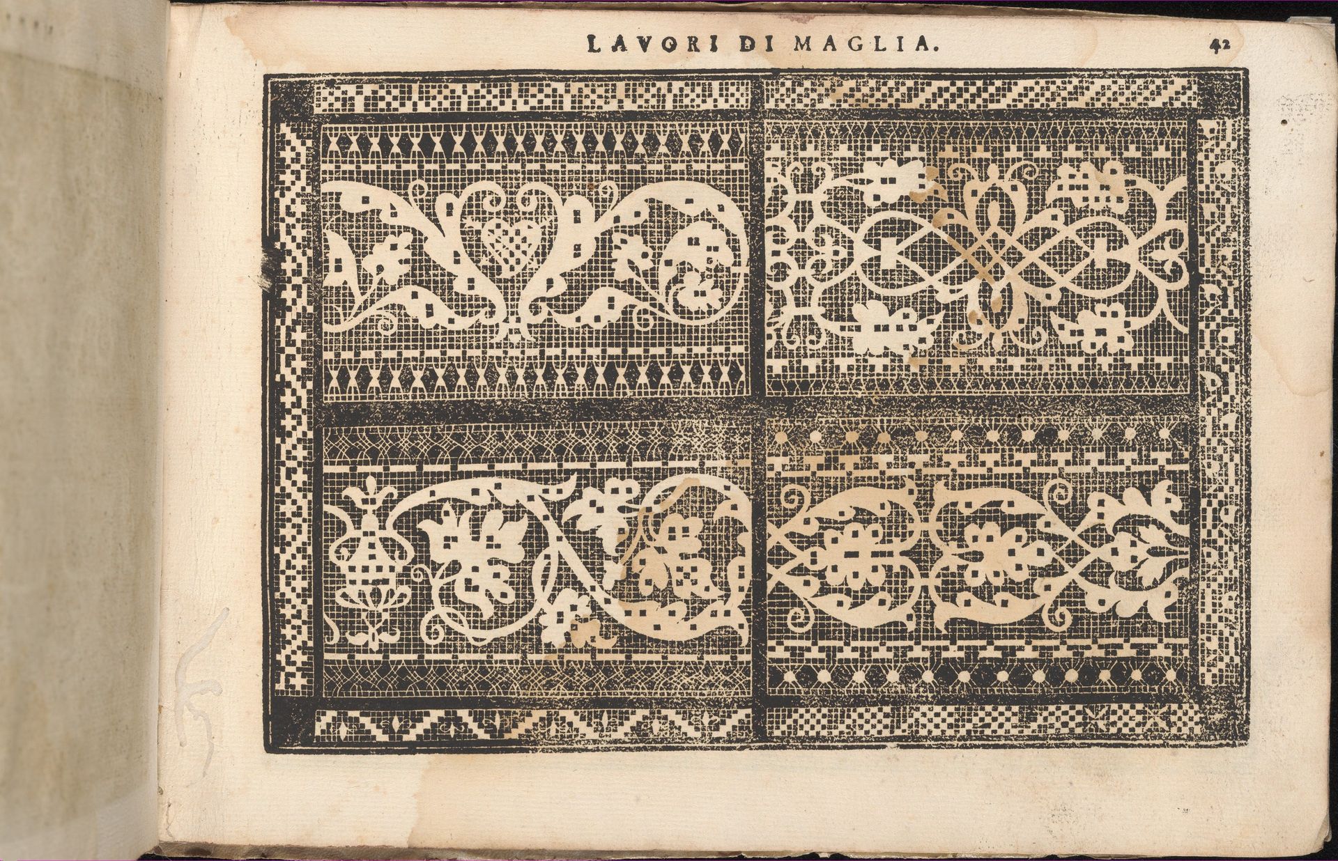 Teatro delle Nobili et Virtuose Donne..., page 40 (recto) by Isabella Catanea Parasole