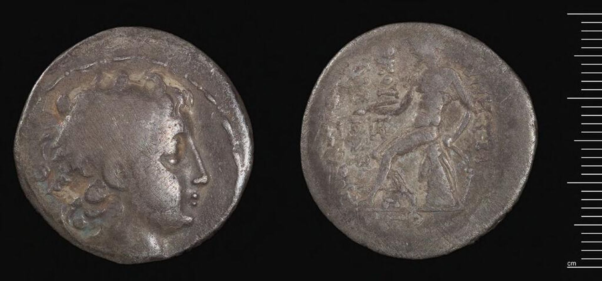 Tetradrachm of the Demetrios II of Syria by Demetrios II of Syria Nikator