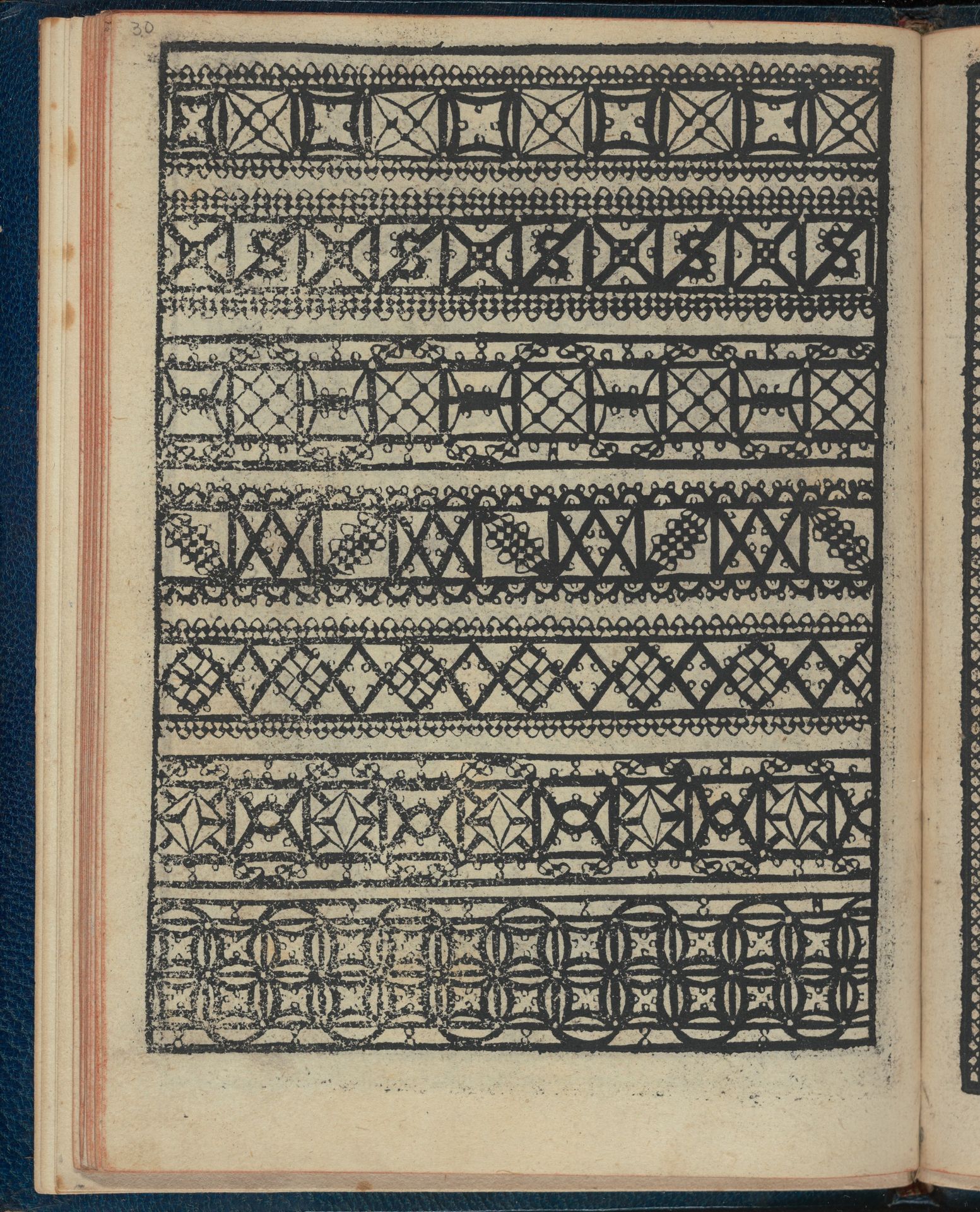 Le Pompe: Opera Nova, page 15 (verso) by Giovanni Battista & Marchio Sessa