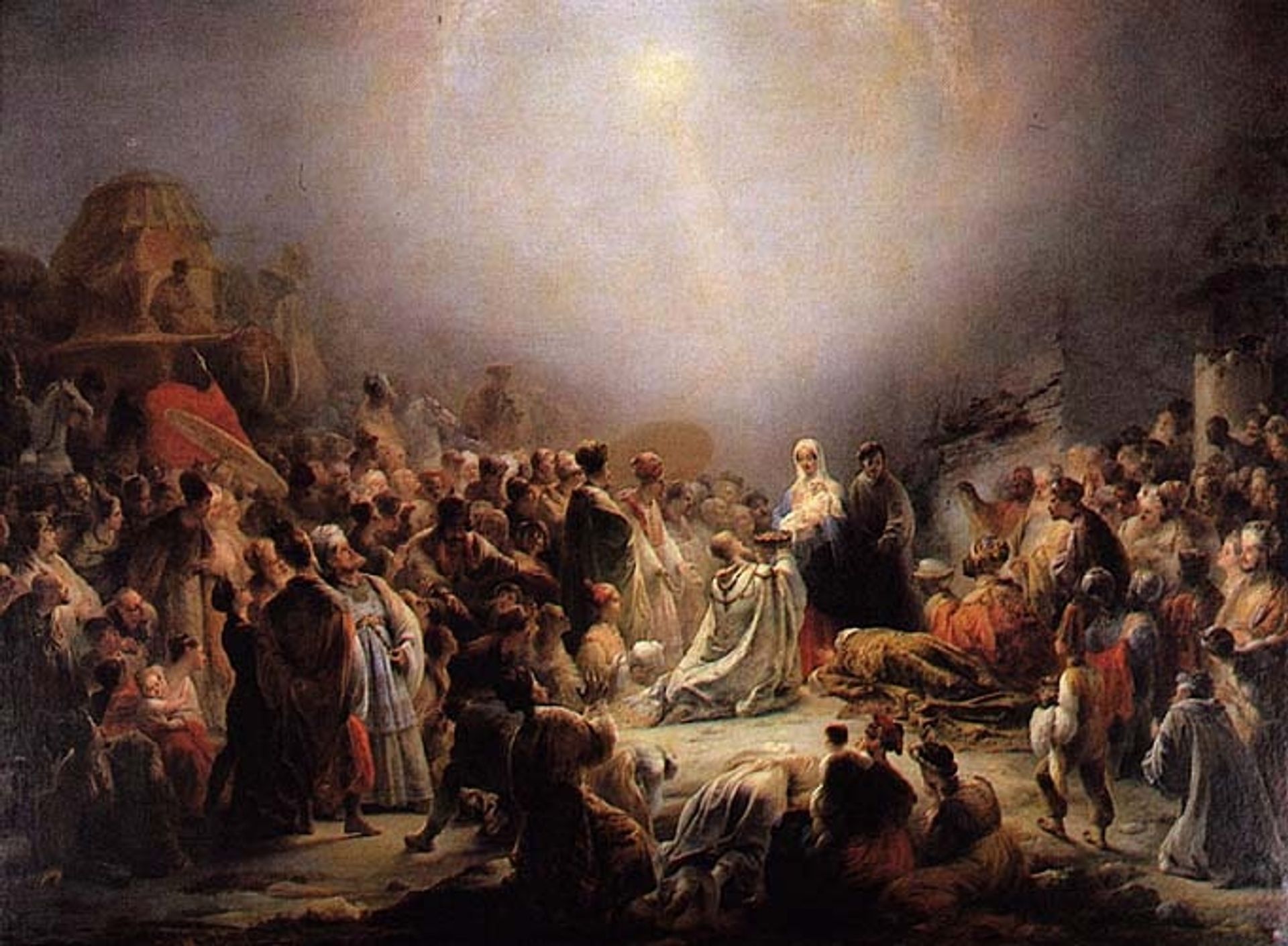 Adoration of the Magi by Domingos Sequeira