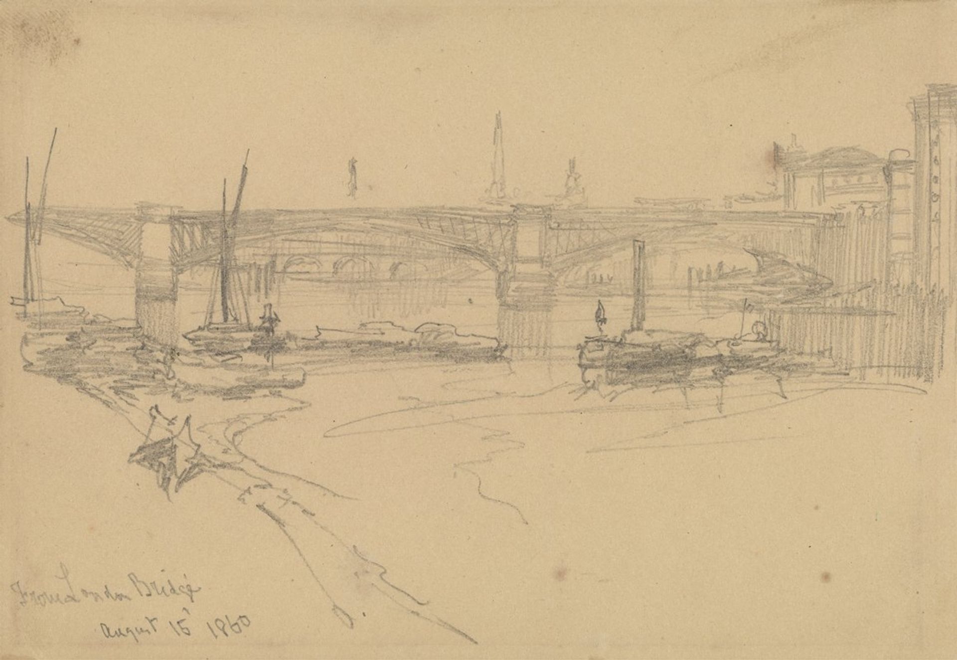 From London Bridge by David Roberts