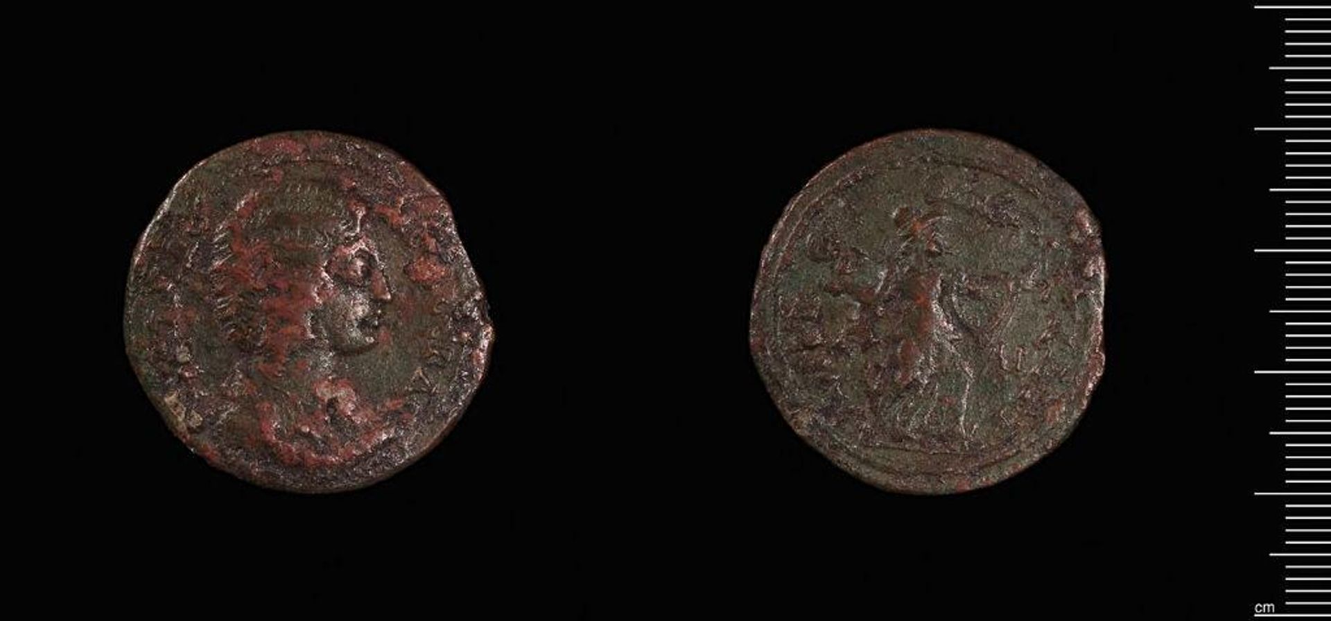 Coin of Isaura under Julia Domna by Julia Domna, wife of Septimius Severus