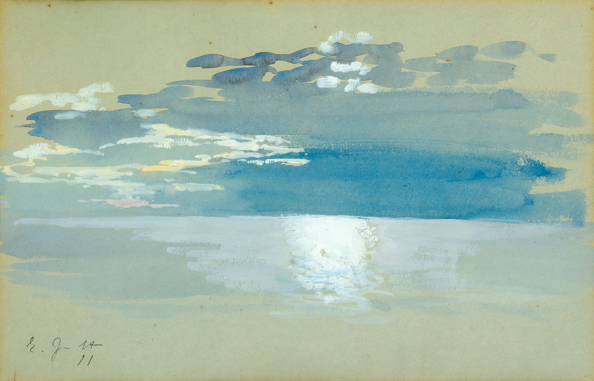 Silver Moon by Eero Järnefelt