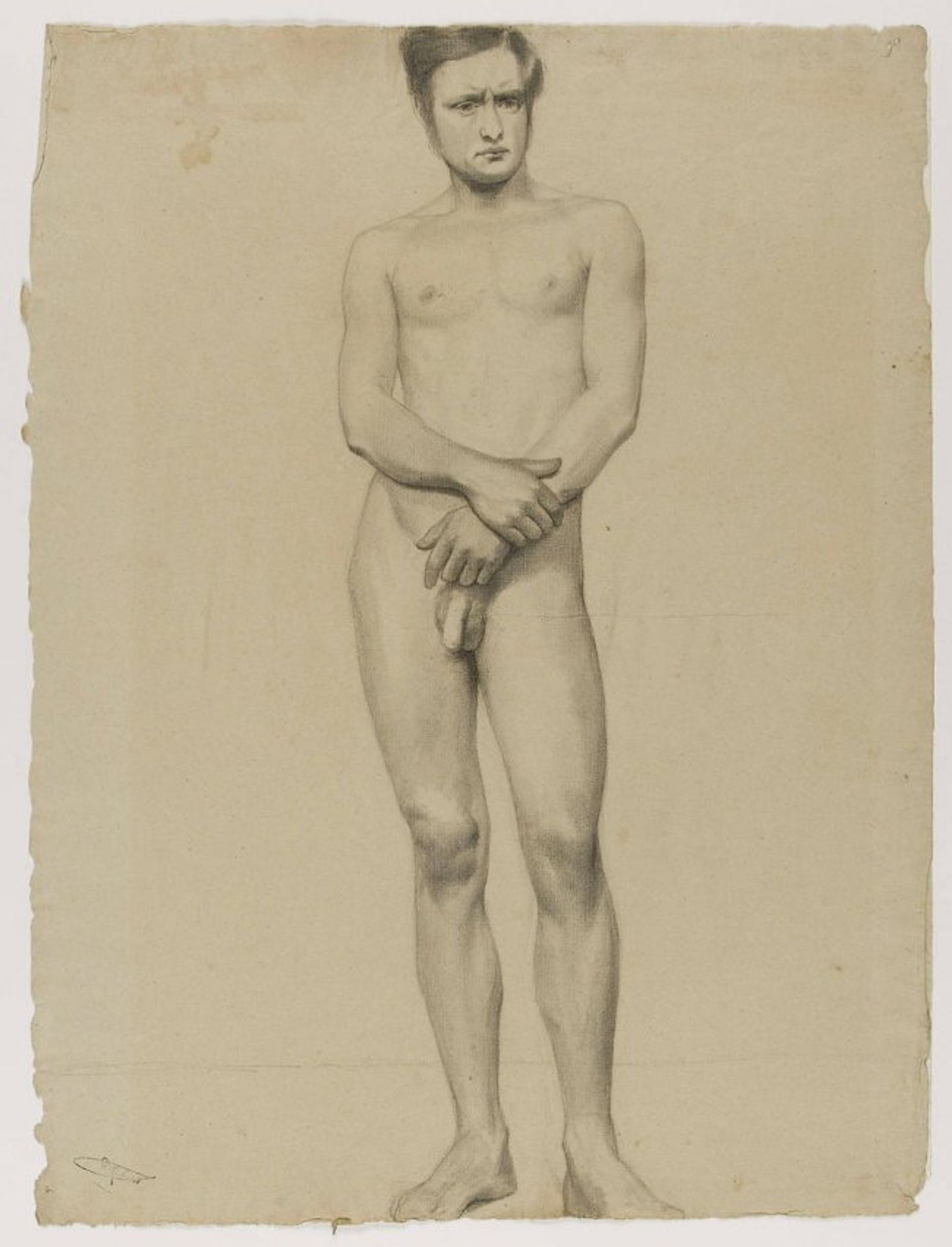 Academic male by Ernest Hébert