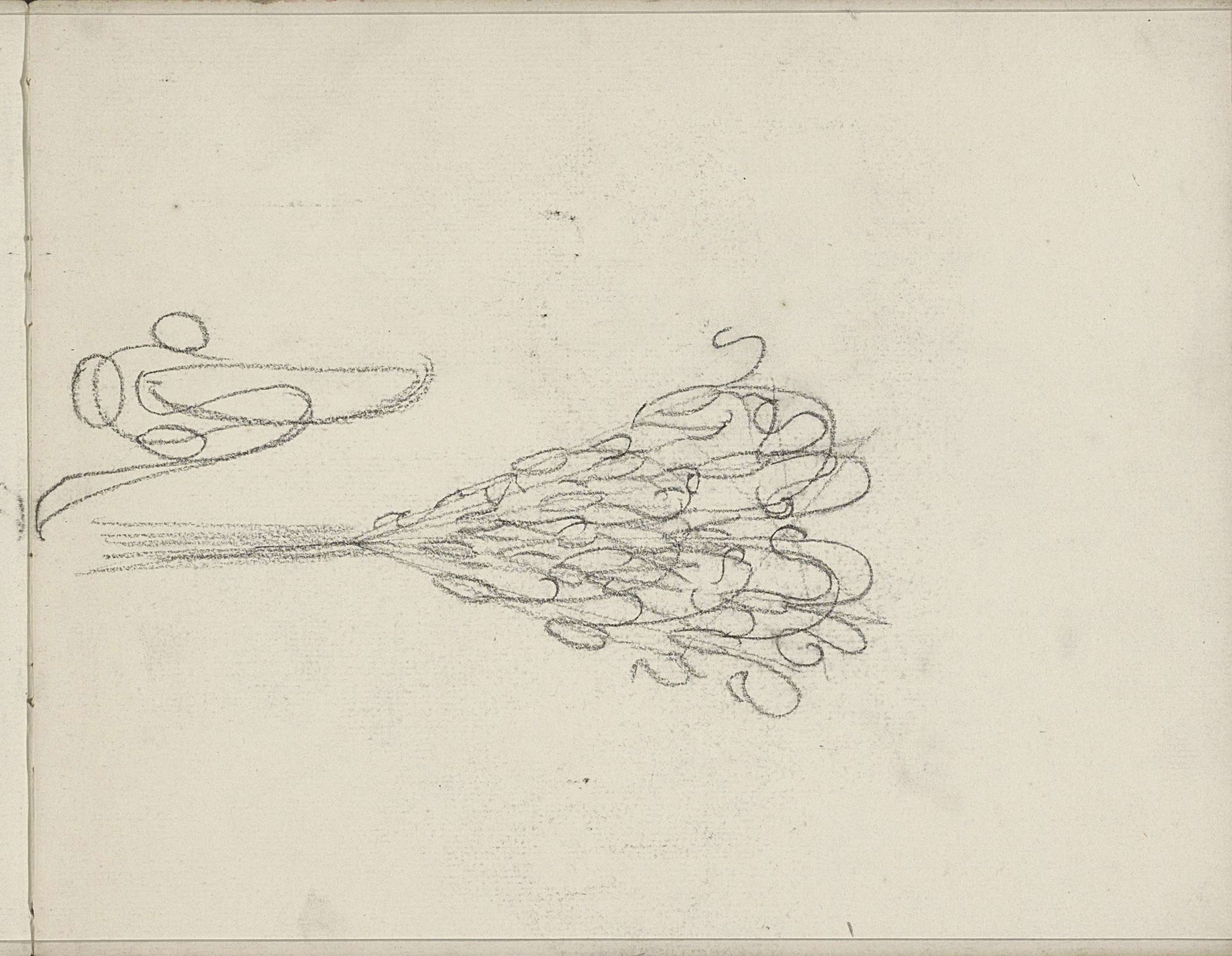 Studie, mogelijk een lamp by Carel Adolph Lion Cachet