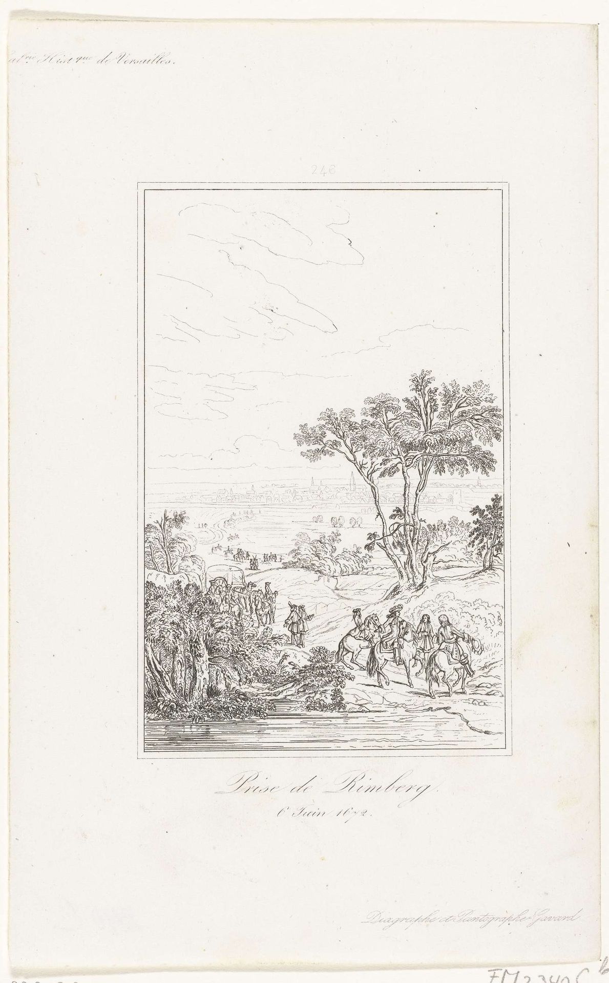 Inname van Rheinberg, 1672 by Etienne Acille Réveil