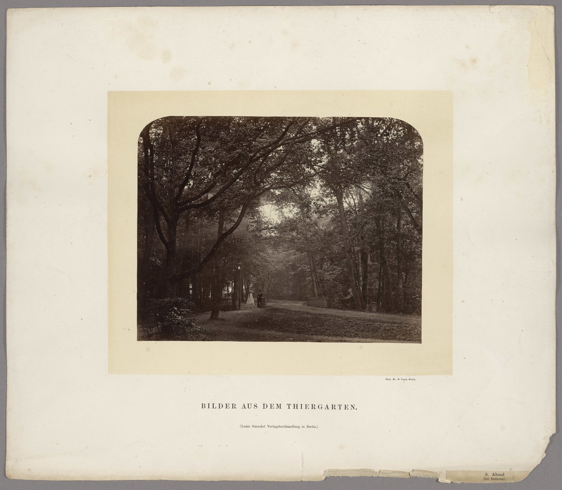 Abend (bei Bellevue) (Original Title) by Hermann Wilhelm Vogel