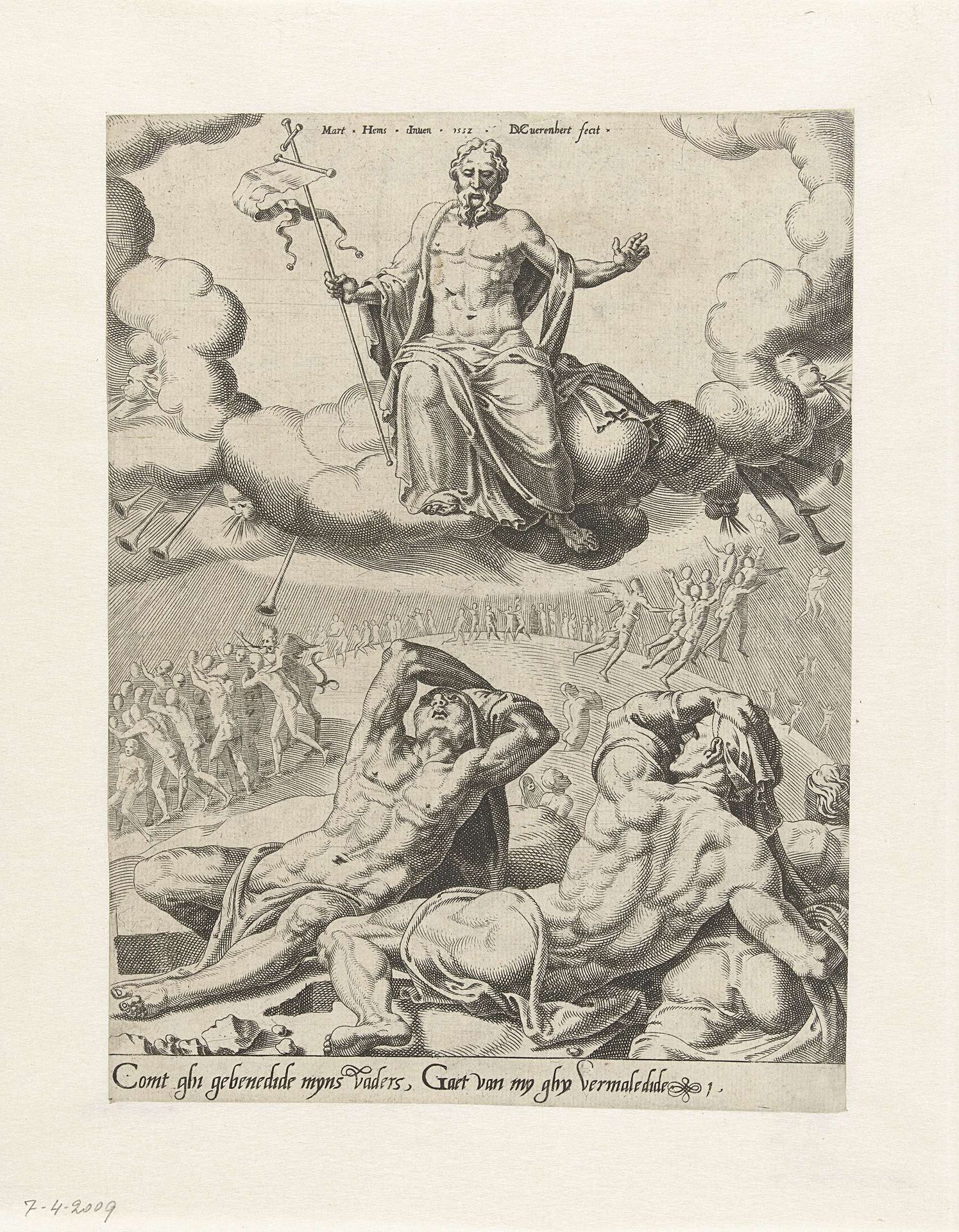 Laatste Oordeel by Dirck Volckertsz Coornhert