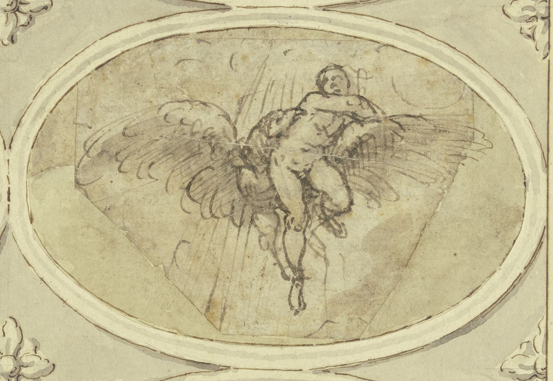 The abduction of Ganymede by Cherubino Alberti