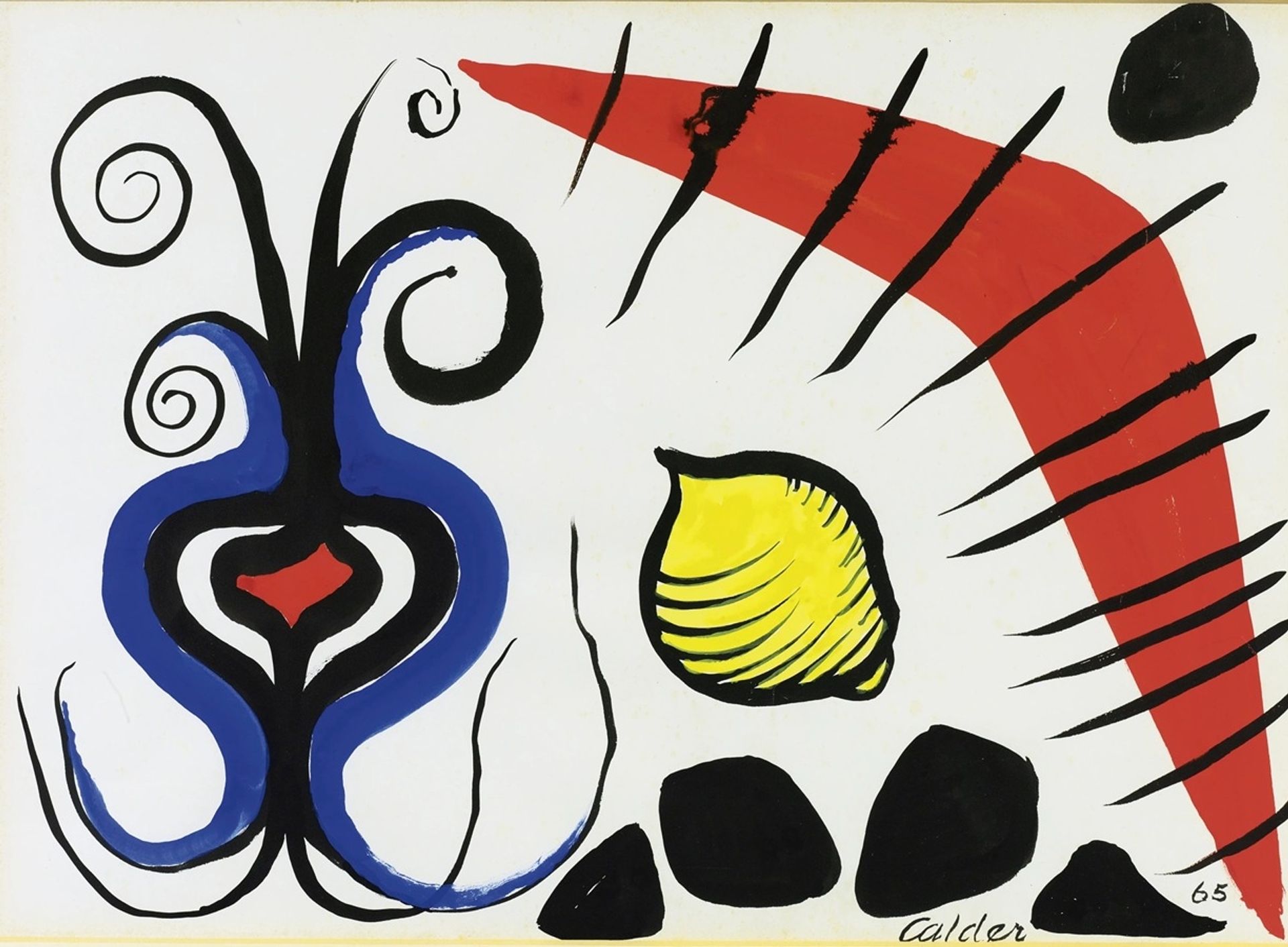 Oignon et Navets by Alexander Calder