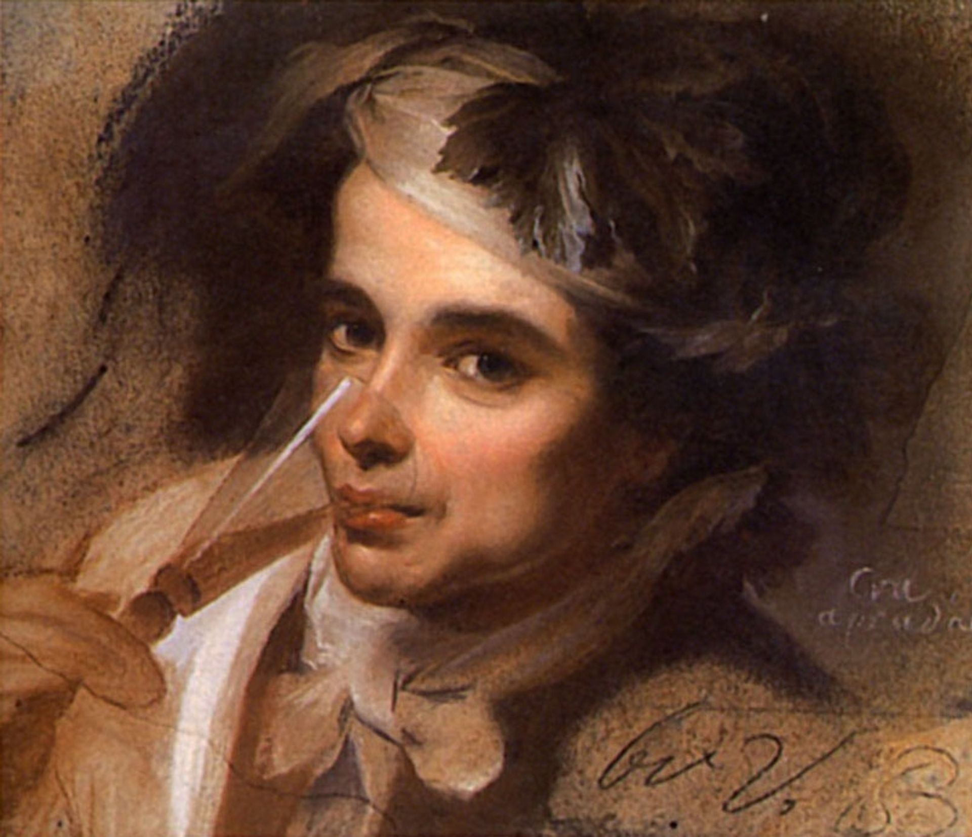 Young drinkers, after Murillo by Maurice Quentin de La Tour