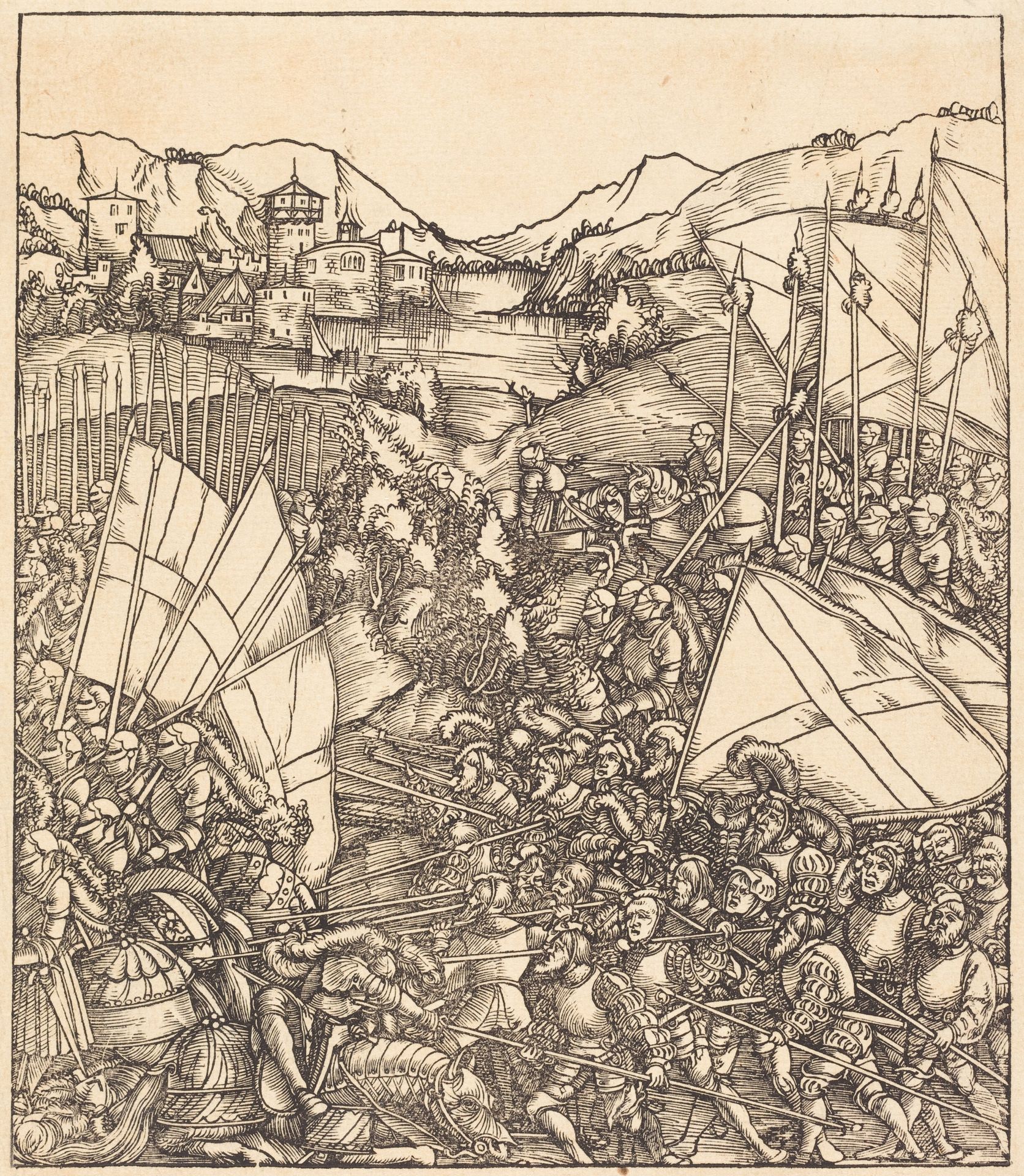The War at Hainault by Hans Springinklee