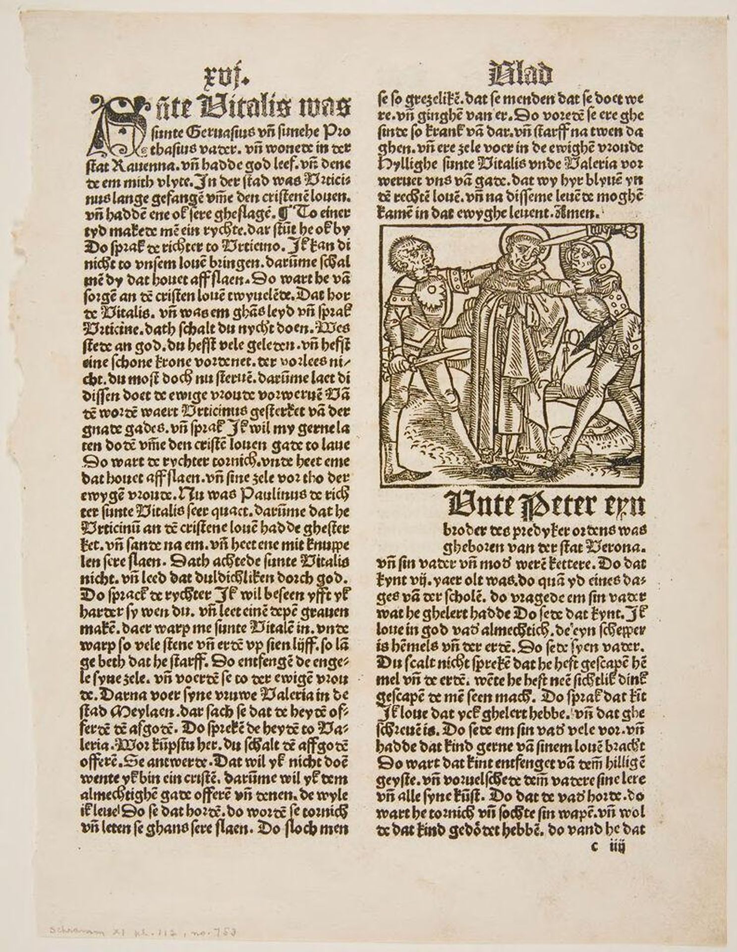 Saint Peter Martyr by Anonymous