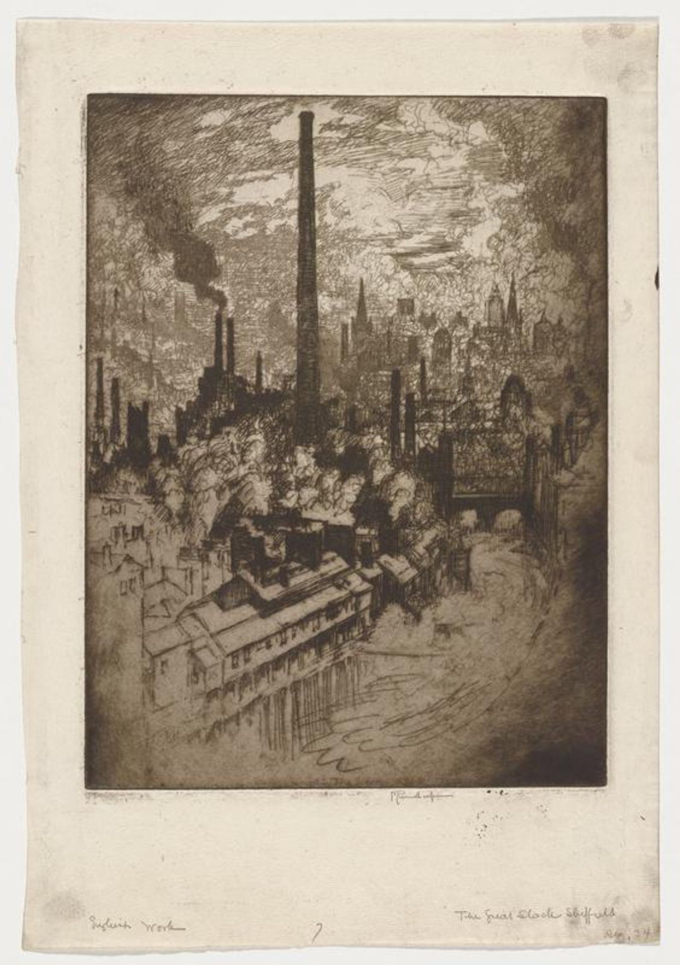 The Great Stack by Joseph Pennell