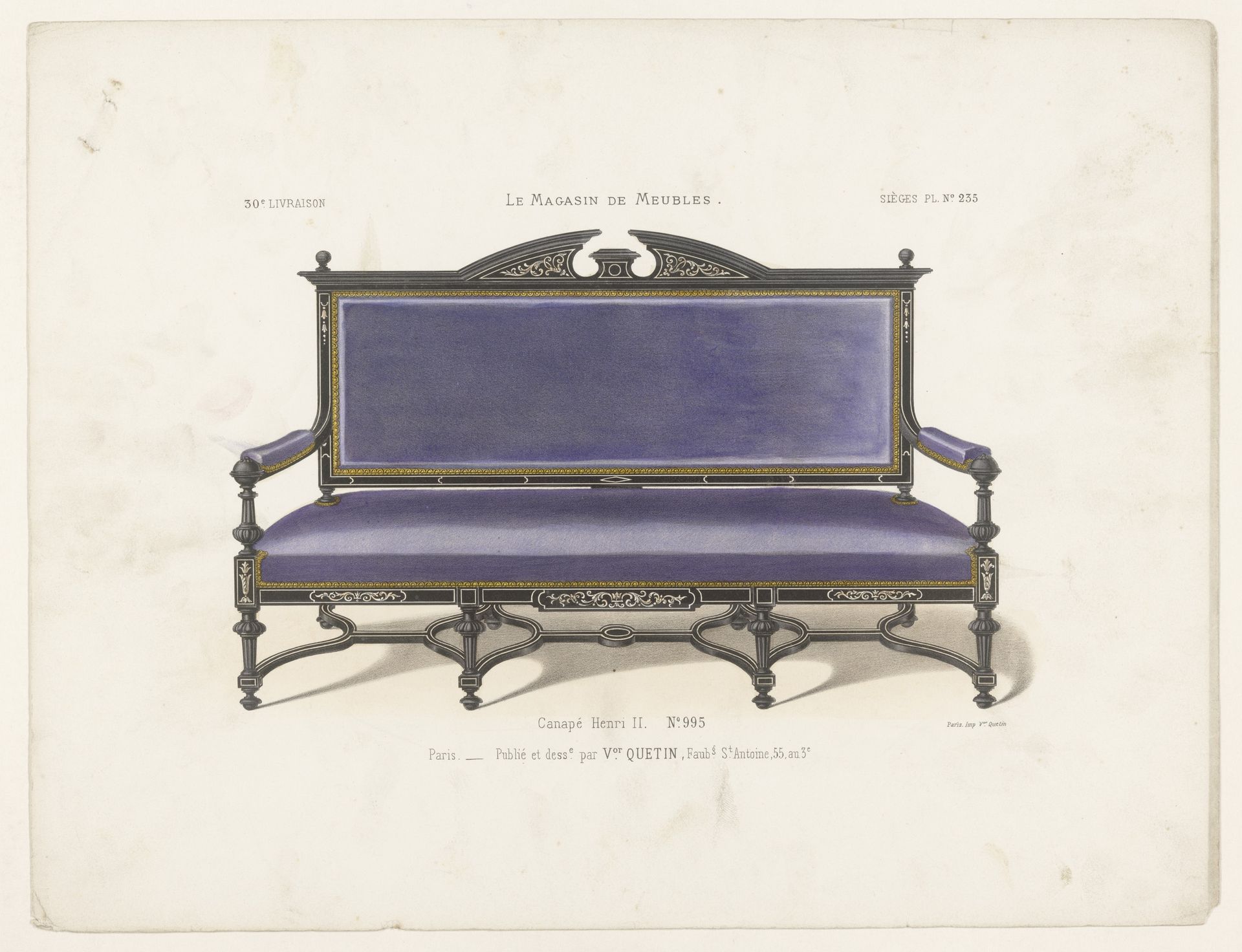 Canapé by Anonymous