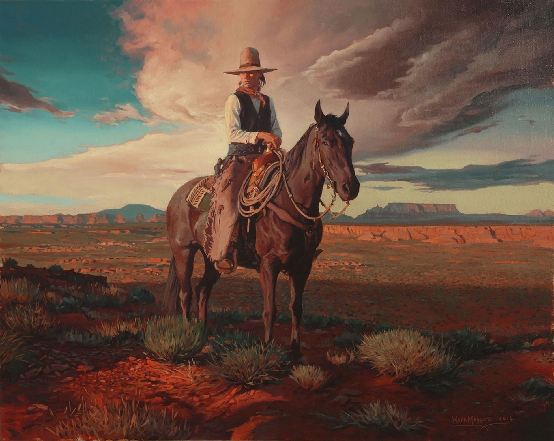 Johnny on the Range by Mark Maggiori
