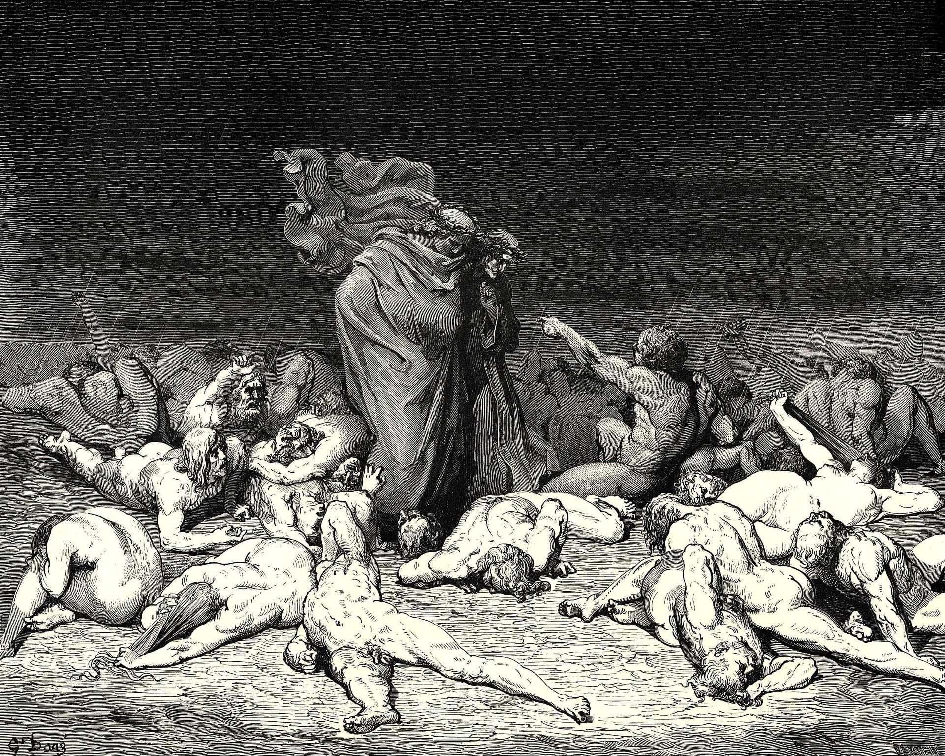 The Inferno, Canto 6 by Gustave Dore