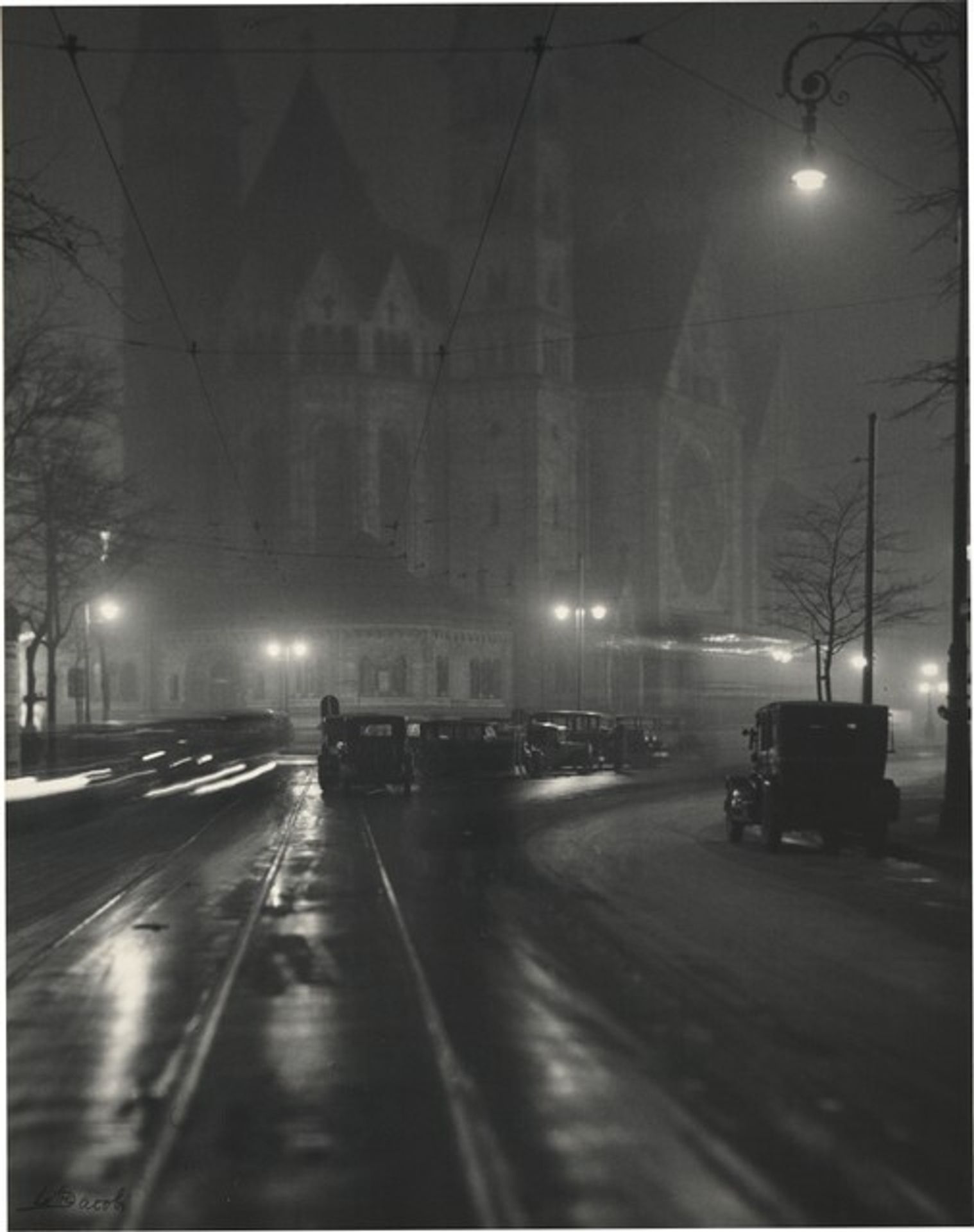 Kaiser Wilhelm Memorial Church, Berlin by Lotte Jacobi