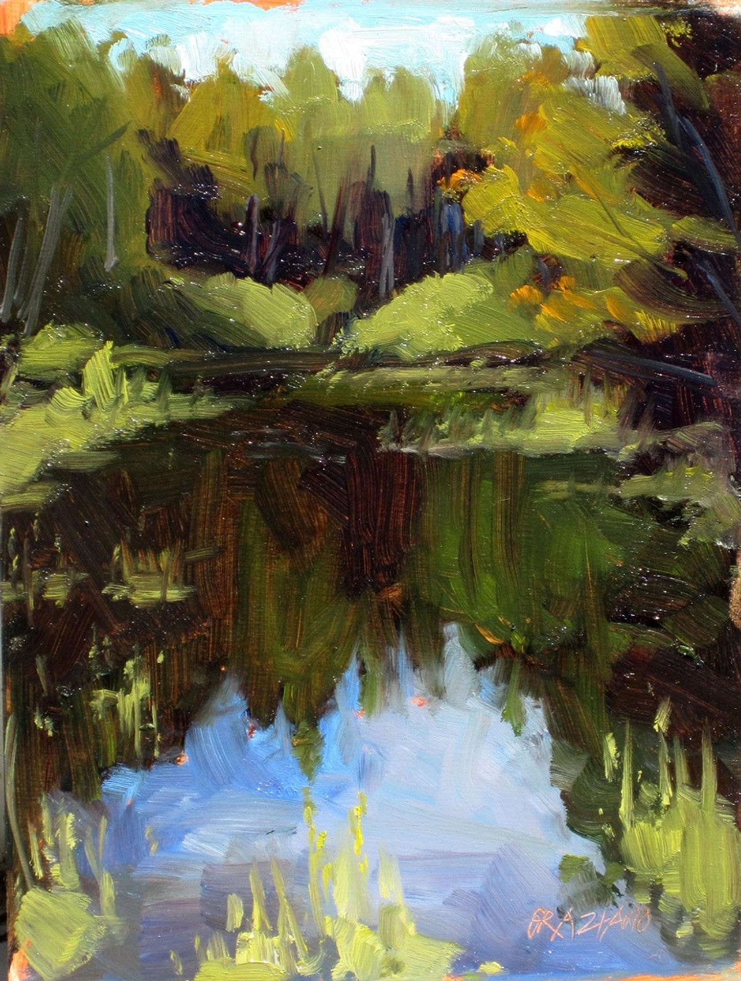 A Secret Pond by Dan Graziano