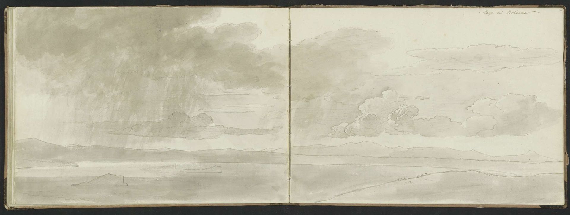 Meer van Bolsena by Abraham Teerlink