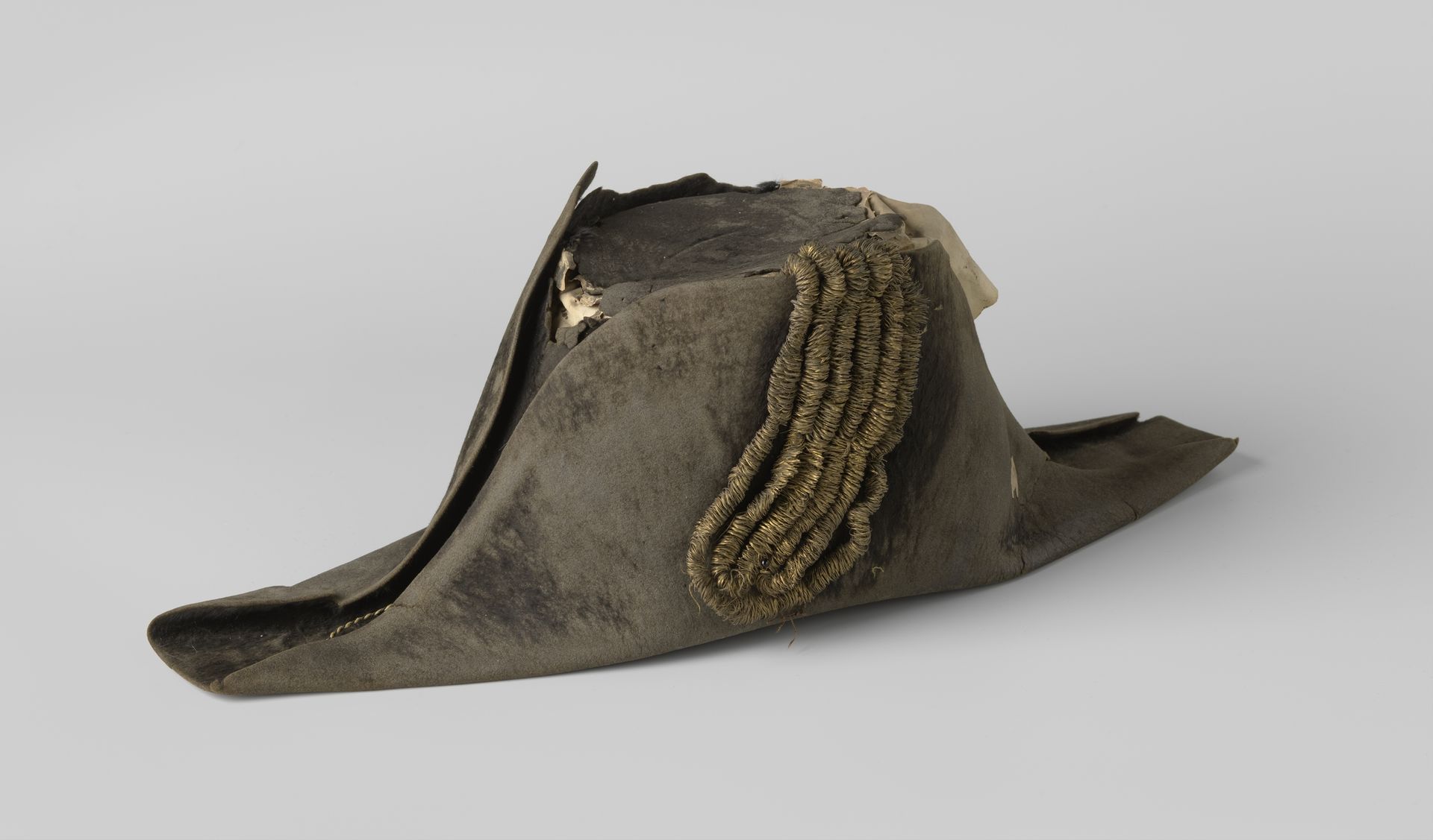 Steek, bicorne officier Koninklijke Marine 19e eeuw. by F. Segres