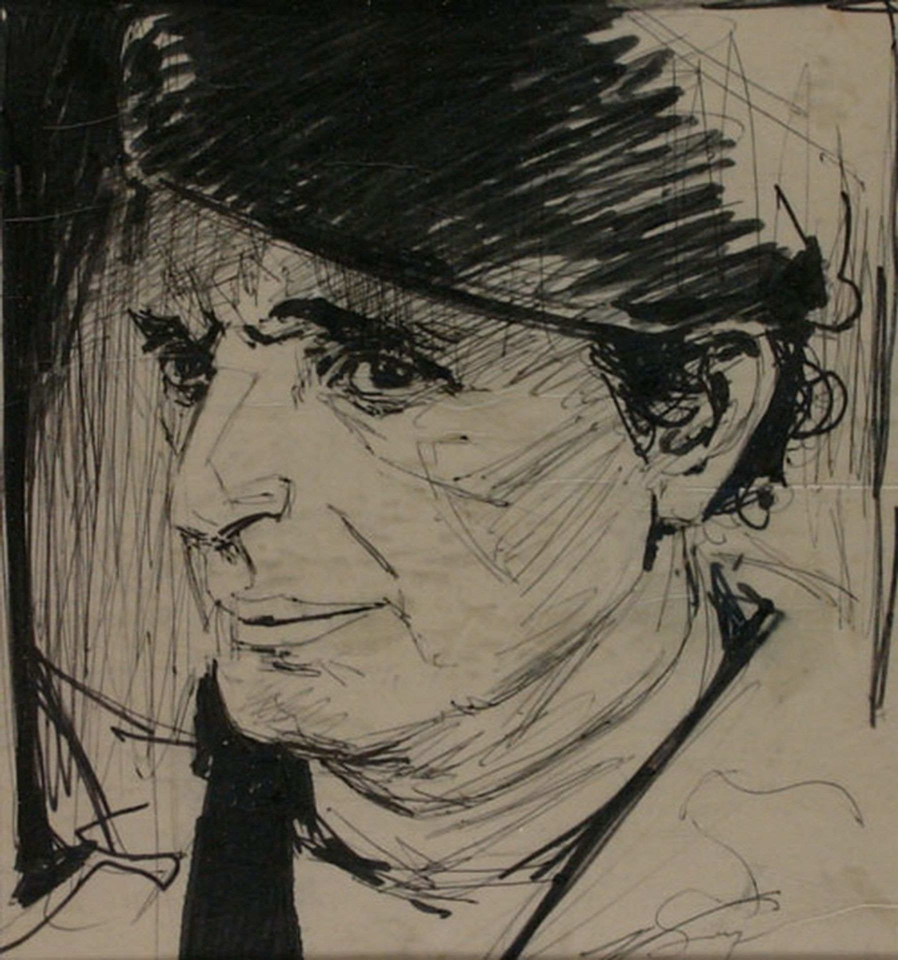 Self Portrait by Alekos Kontopoulos