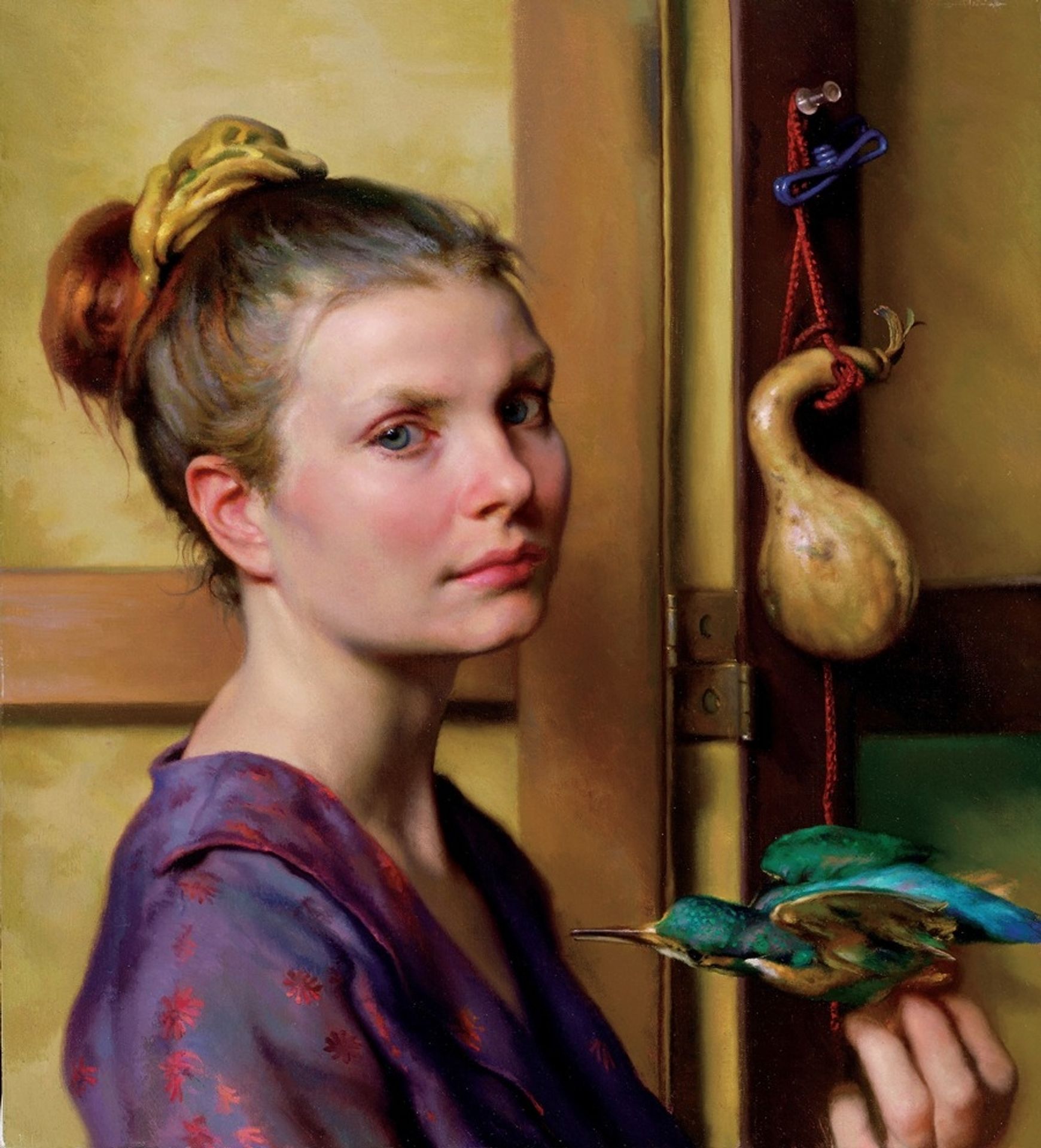 Blue Bird by Nelson Shanks