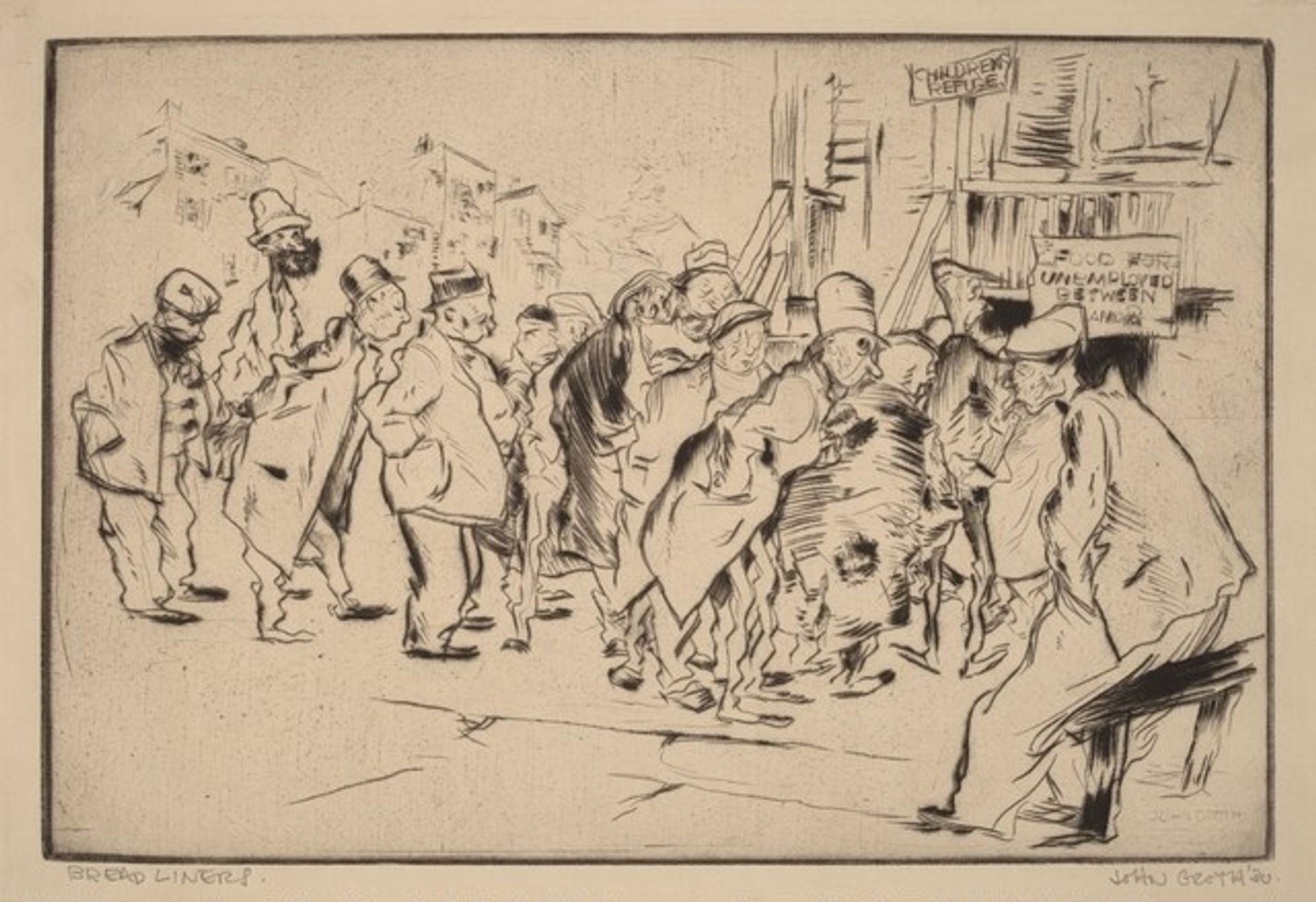 Bread Liners by John August Groth