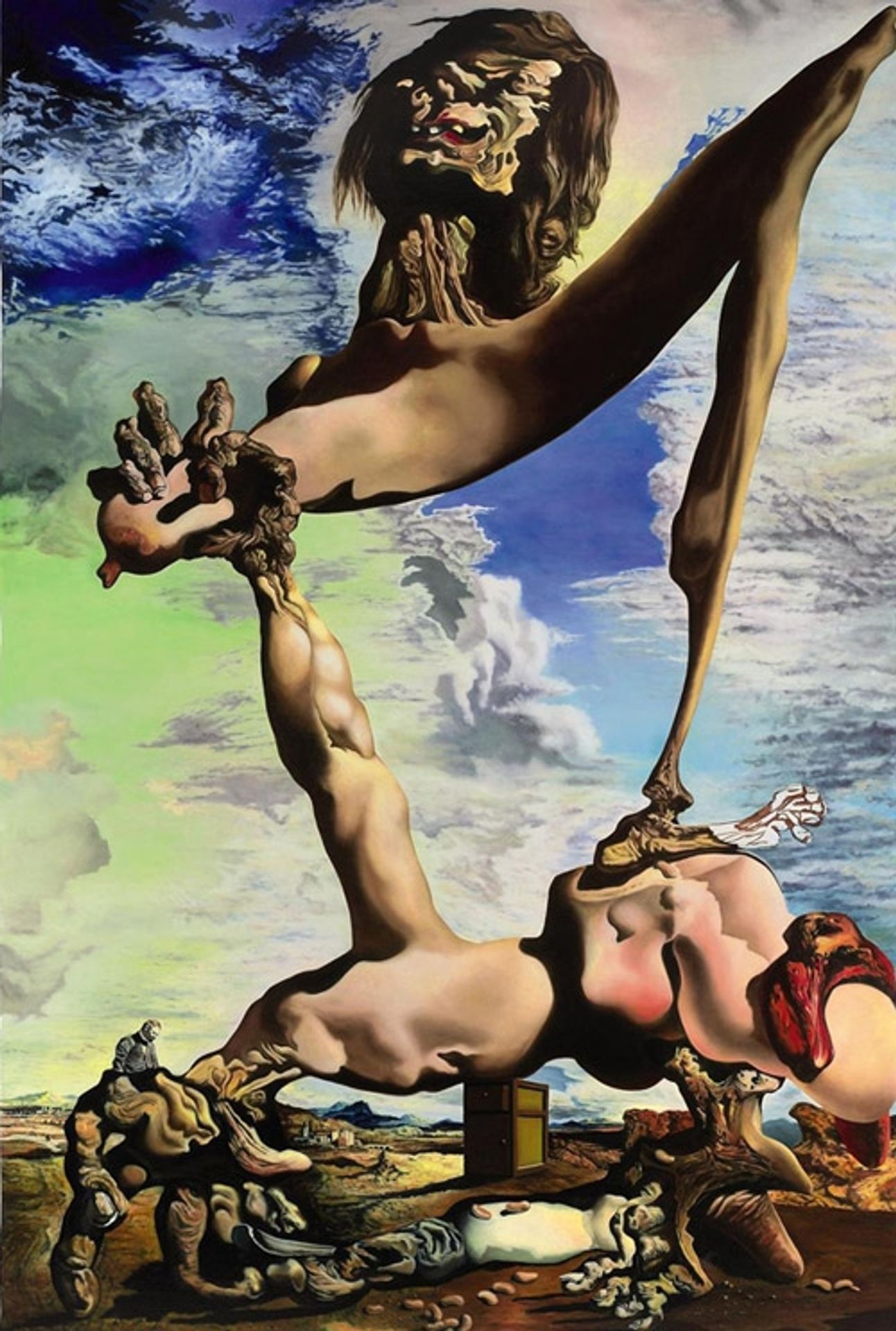 Dali-Christ by Glenn Brown