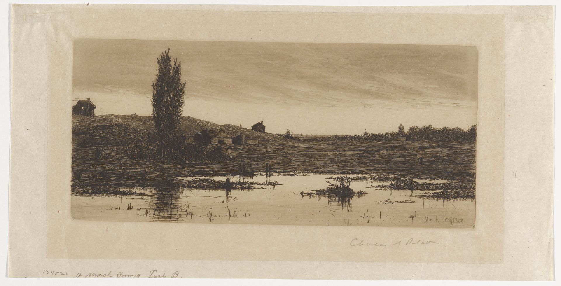 A March Evening by Charles Adams Platt