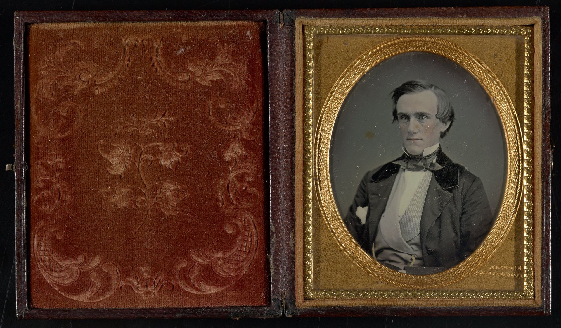 Untitled [half-length portrait of a gentleman] by Jeremiah Gurney