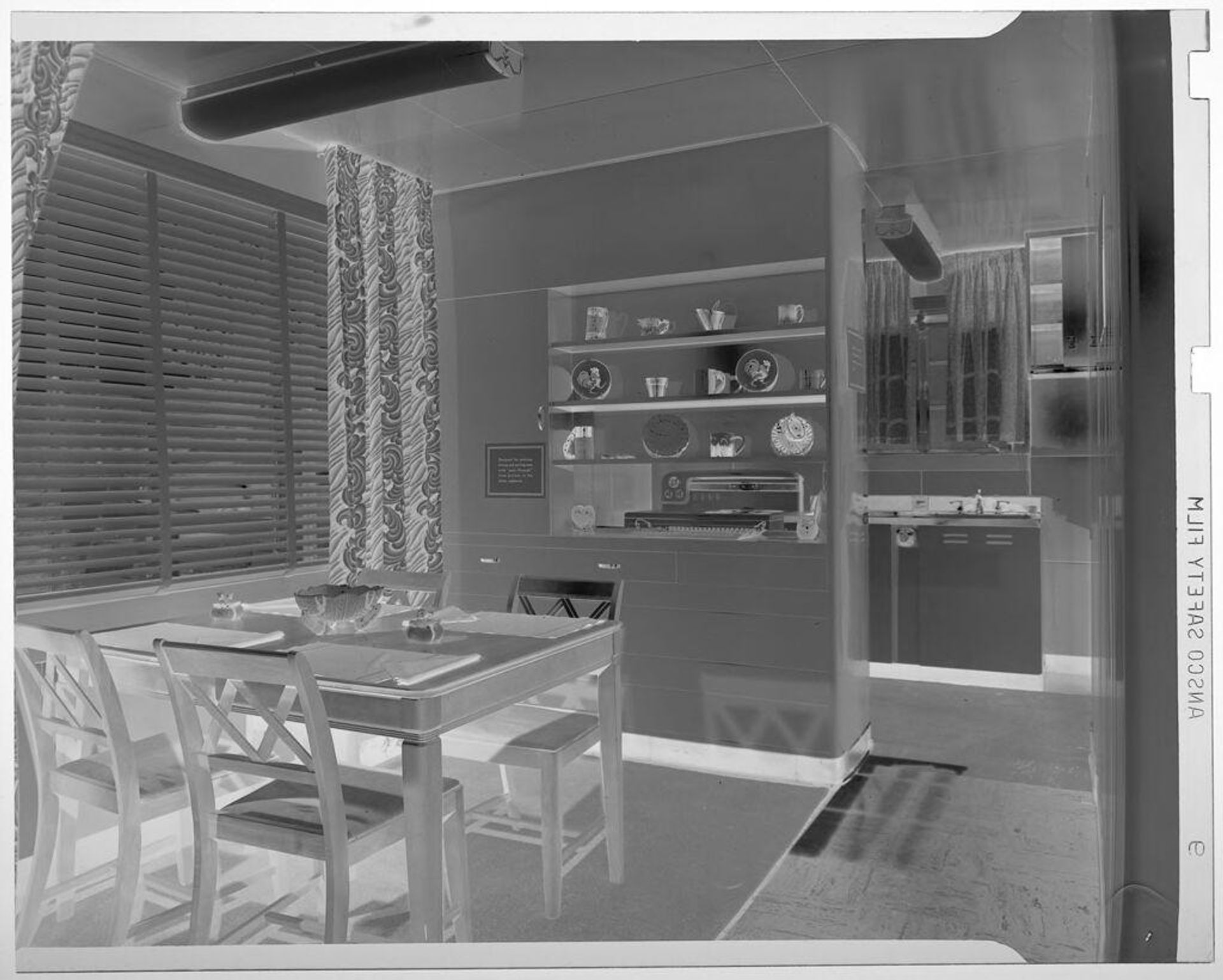 Untitled (dining room of model home) by Jack Gould