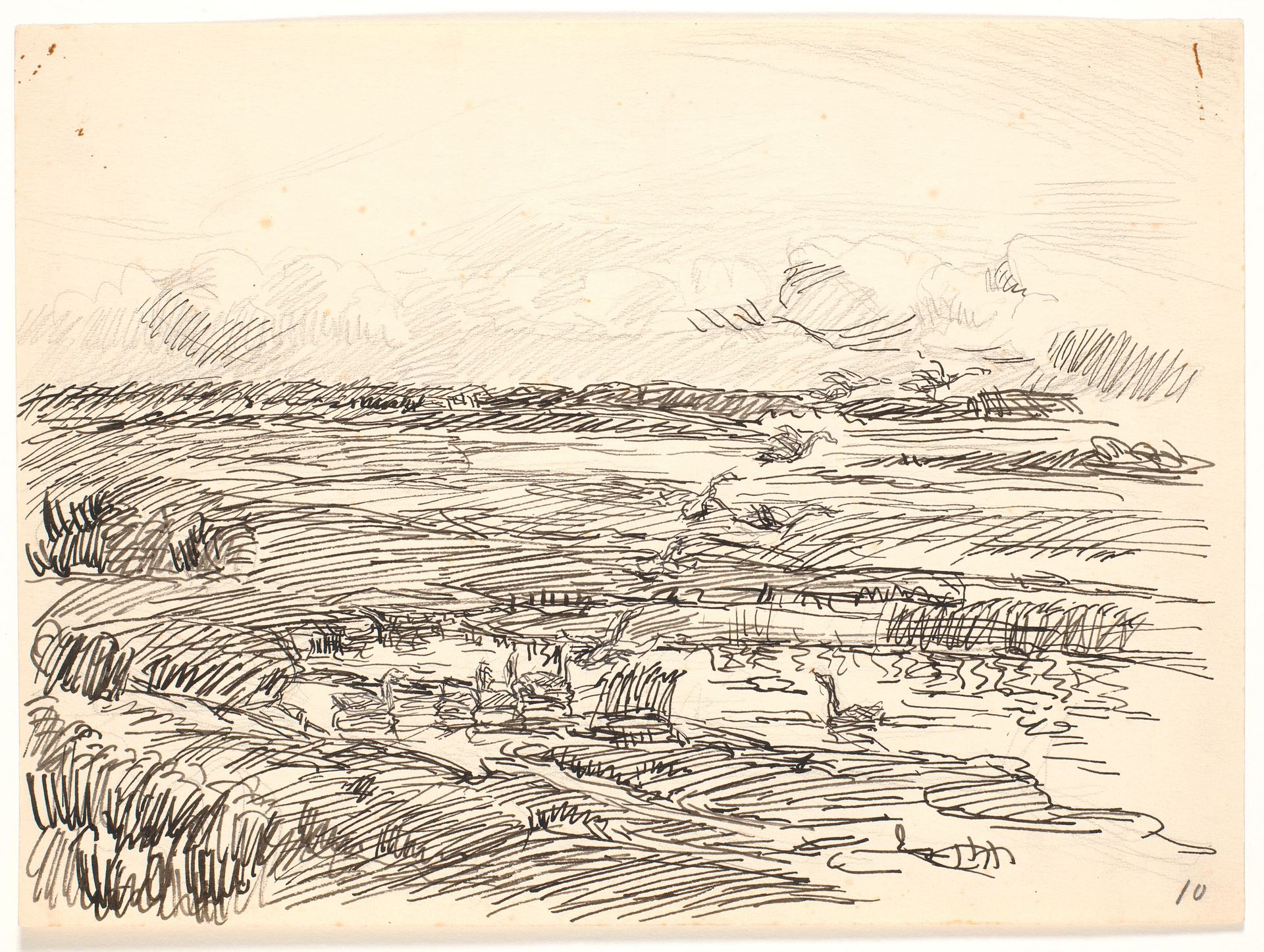 Moselandskab by Fritz Syberg
