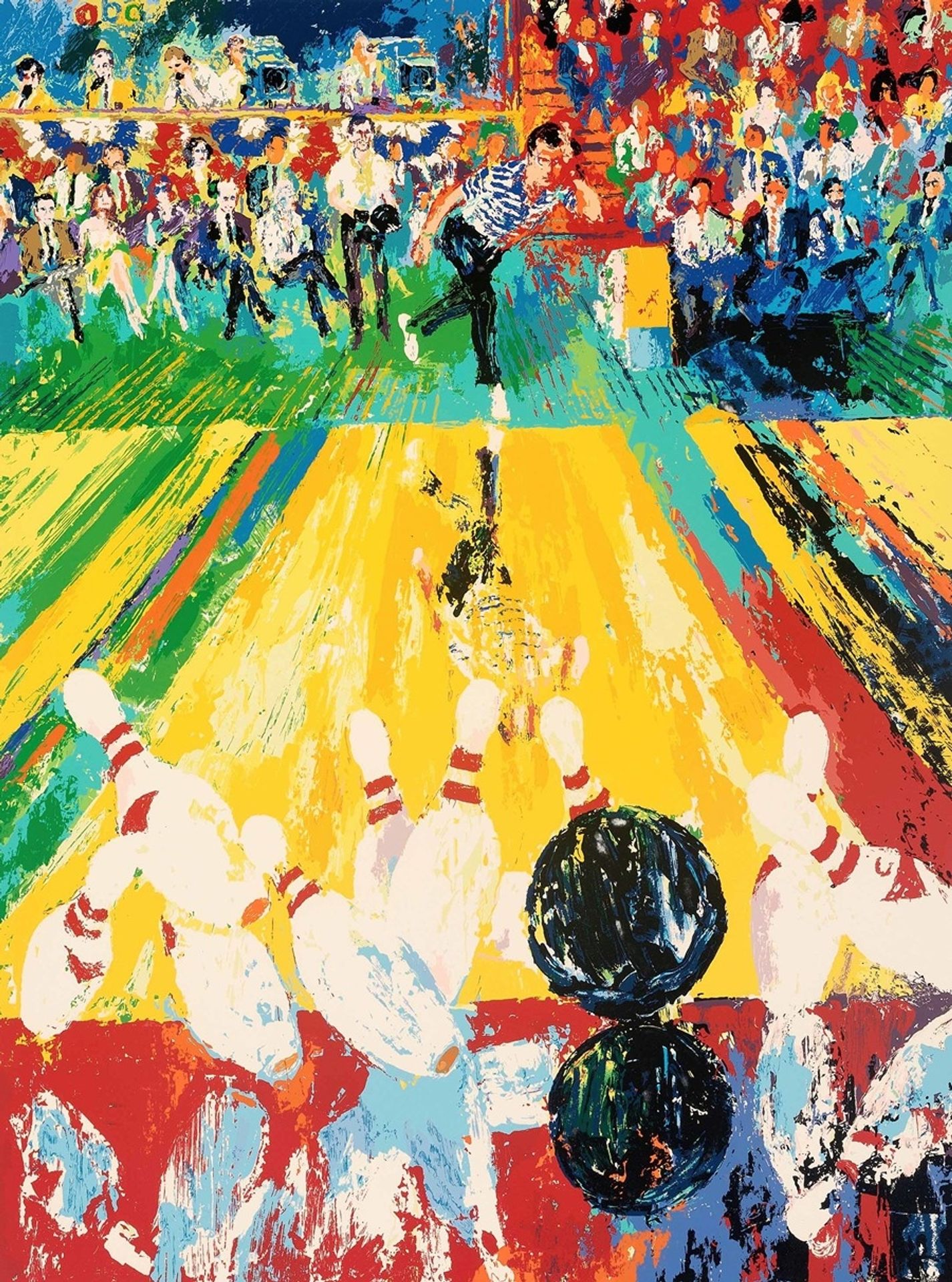 Million Dollar Strike by LeRoy Neiman