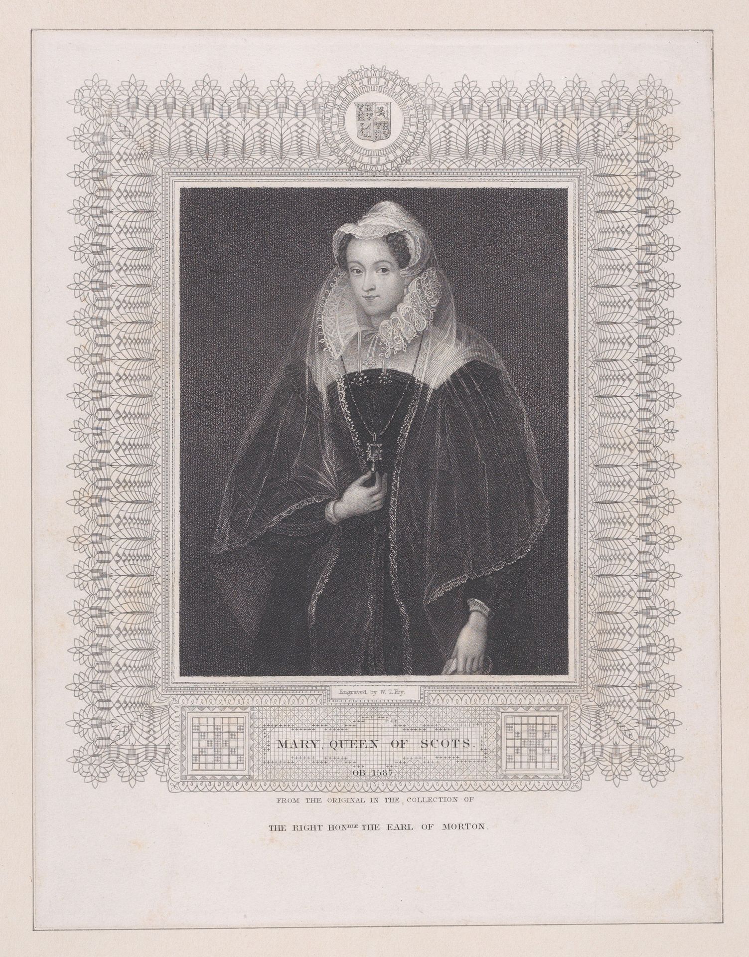 Mary, Queen of Scots by William Thomas Fry