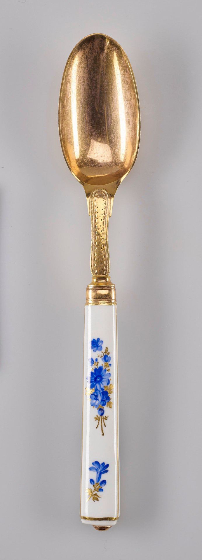 Spoon by Meissen Porcelain Factory